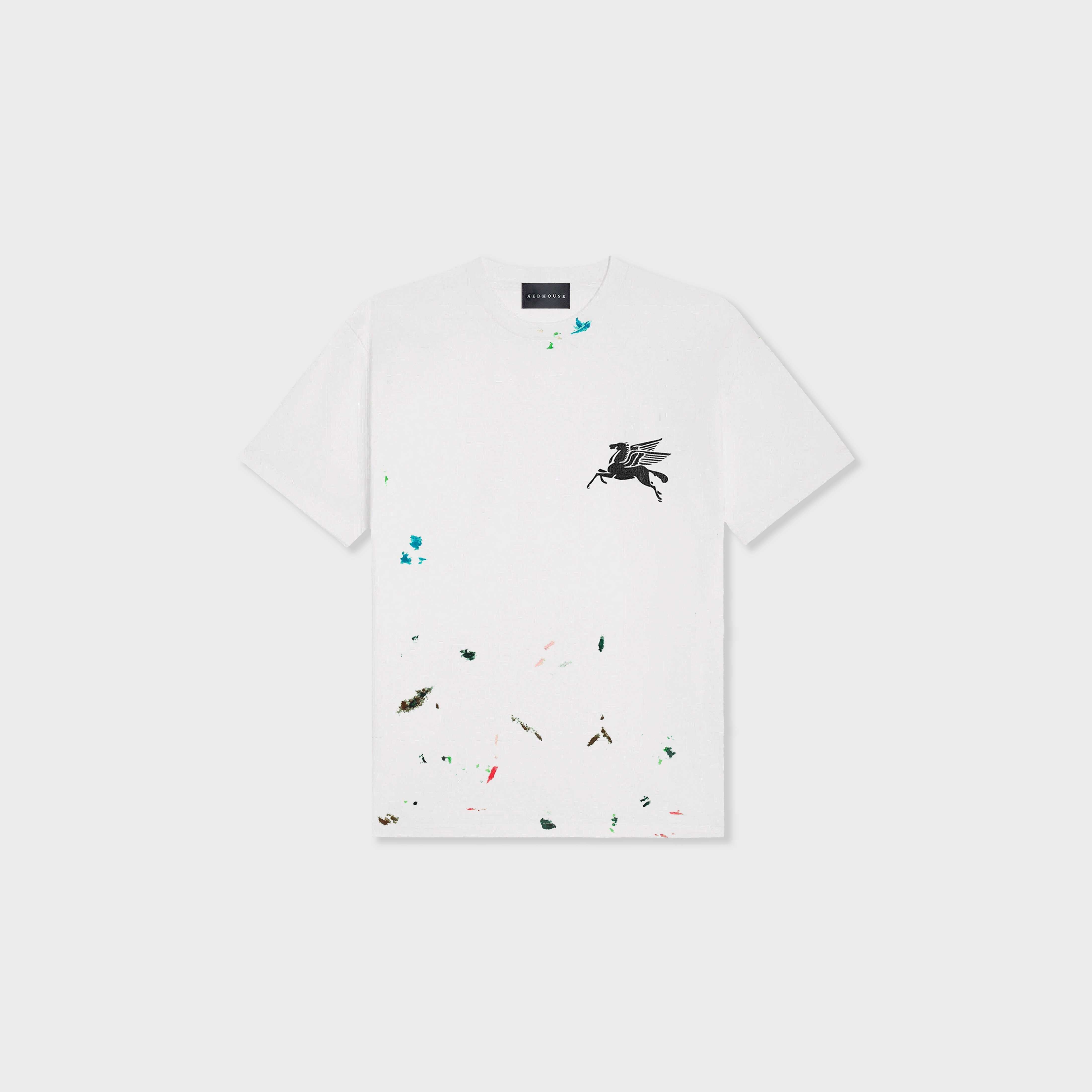 ЯH REGULAR PEGASUS WHITE TEE