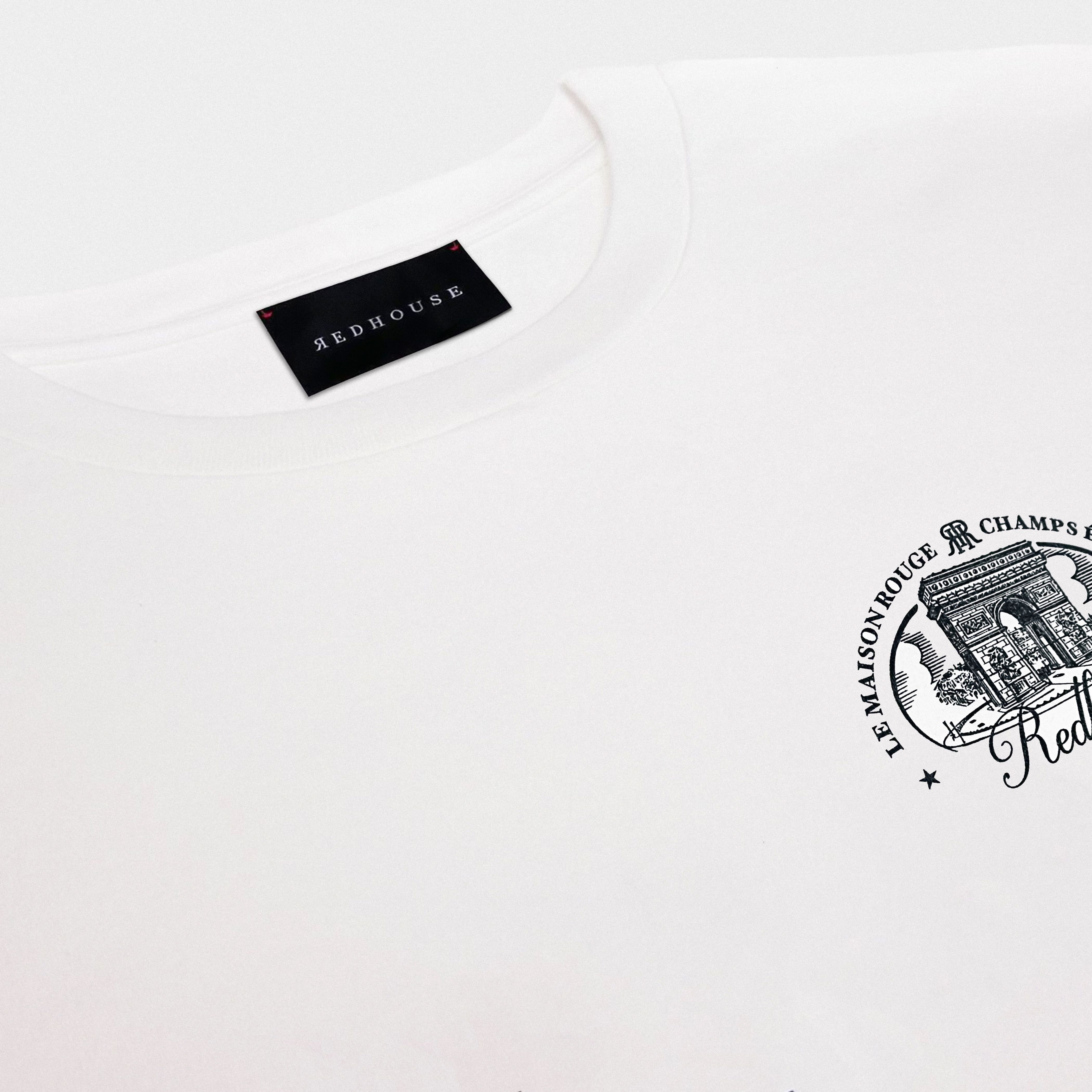 ЯH ARC WHITE TEE