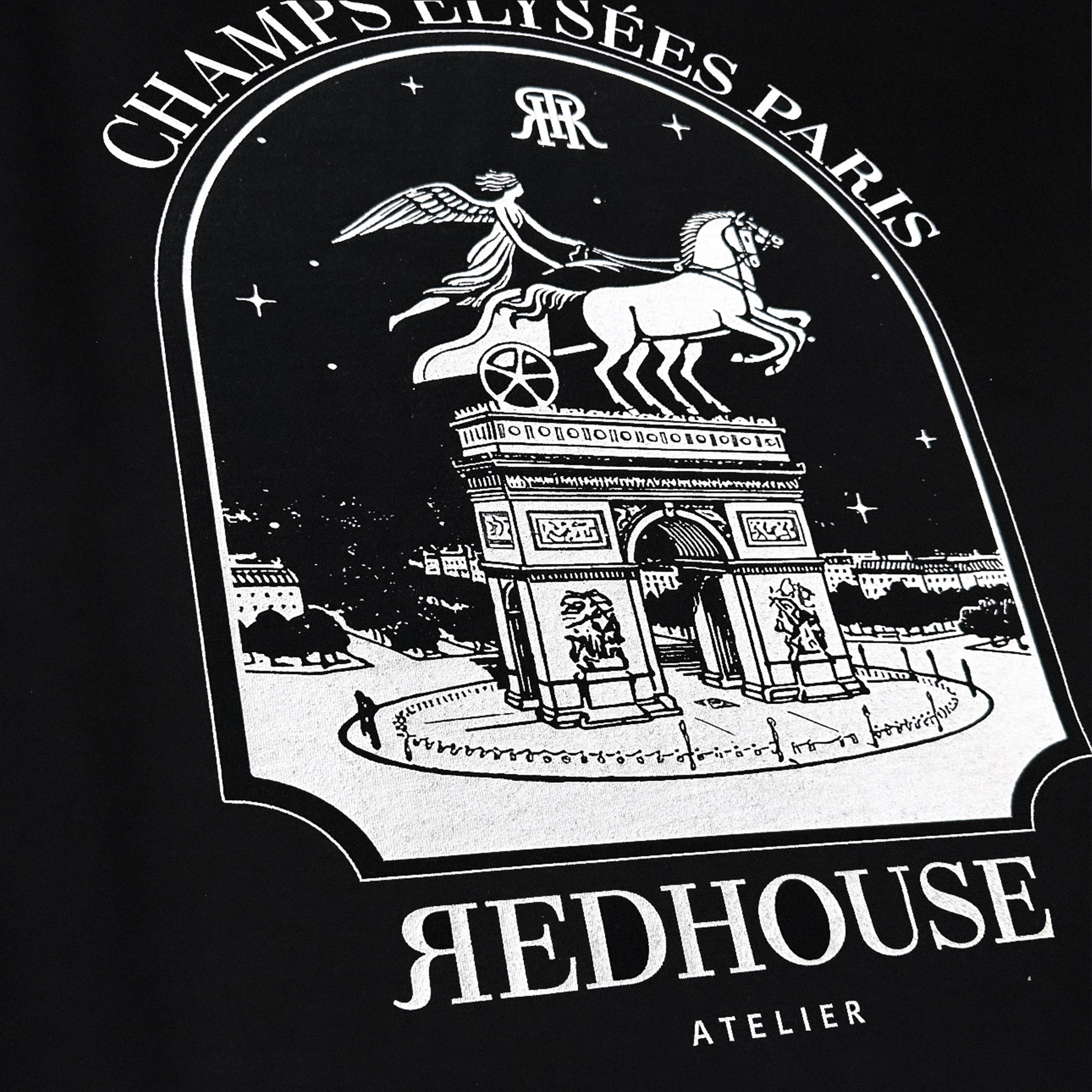 ЯH PEGASUS ATELIER BLACK TEE