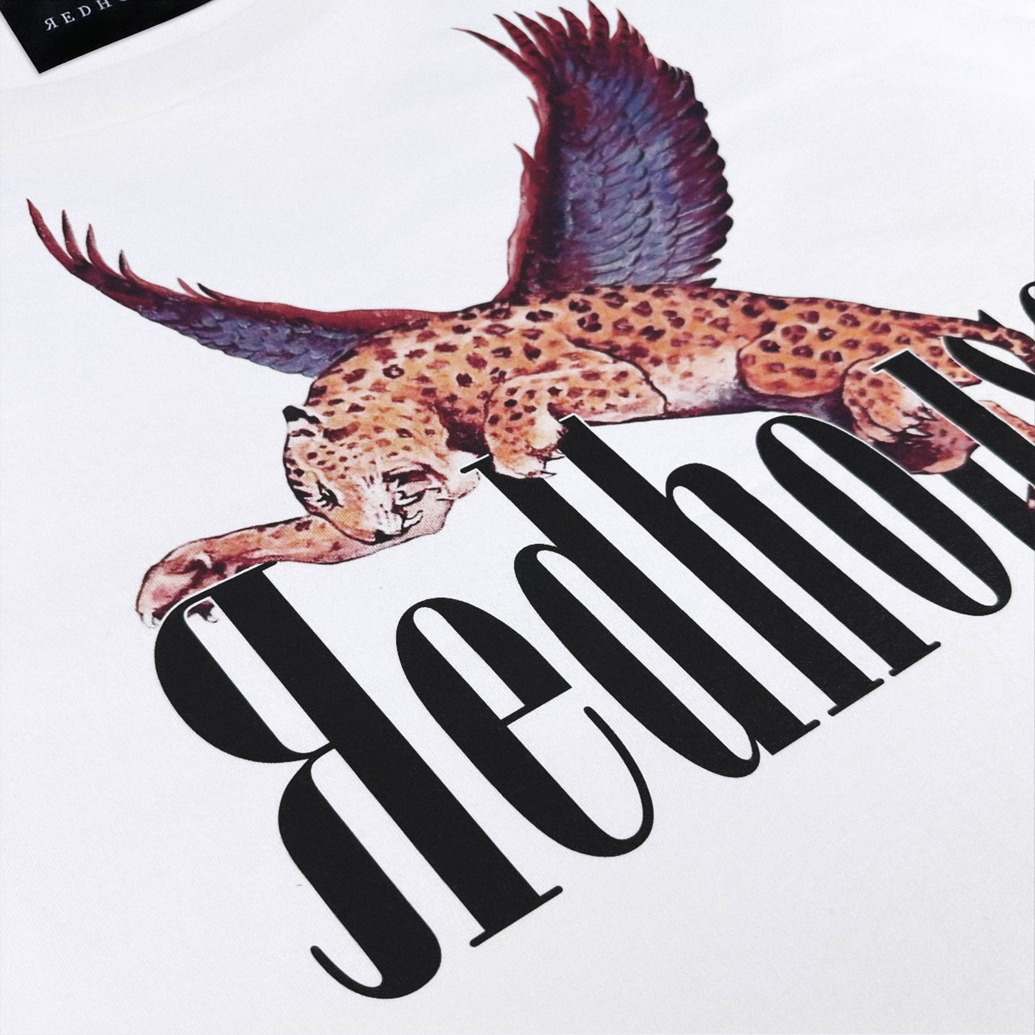 ЯH FLYING TIGER WHITE TEE