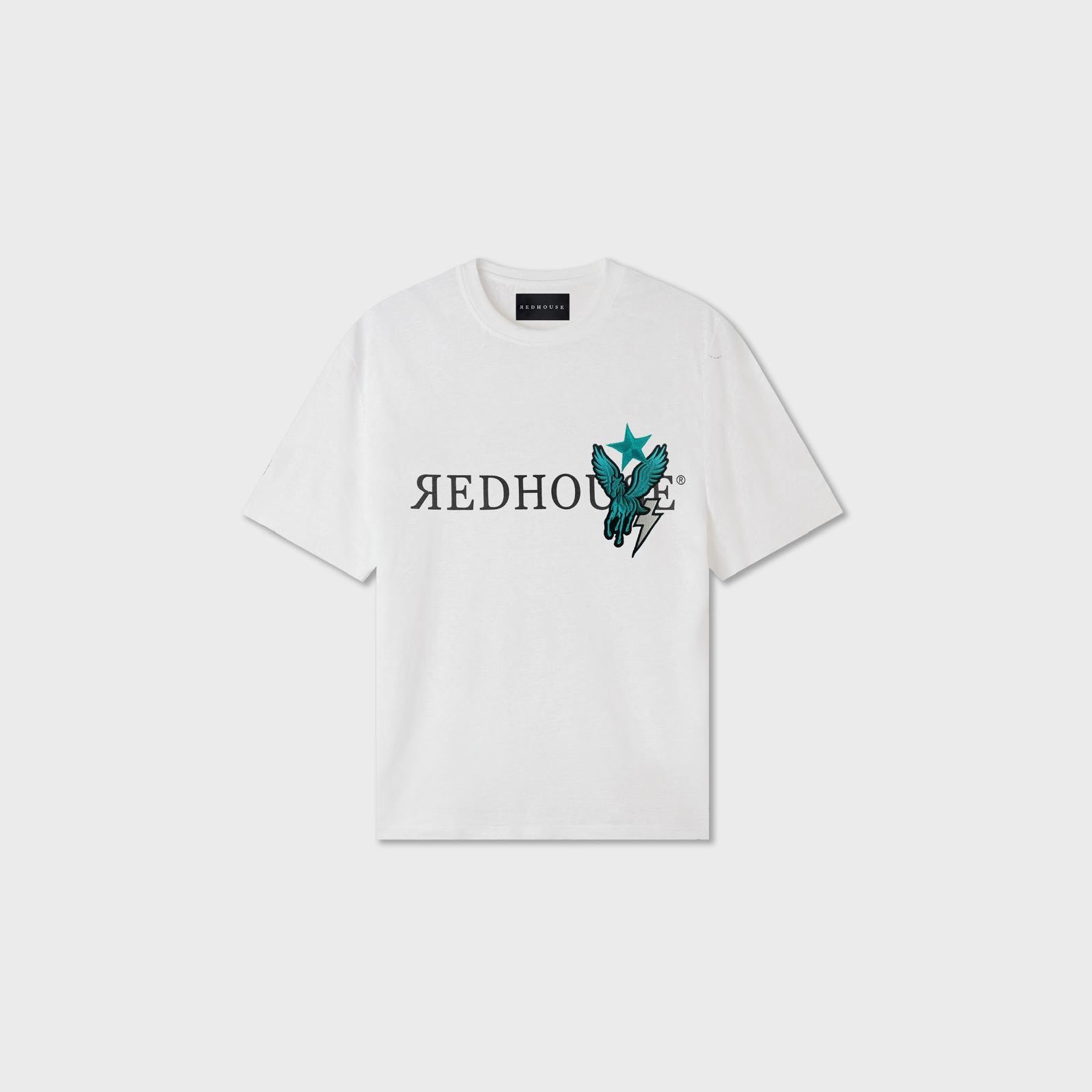 ЯH REGULAR PATCH II WHITE TEE