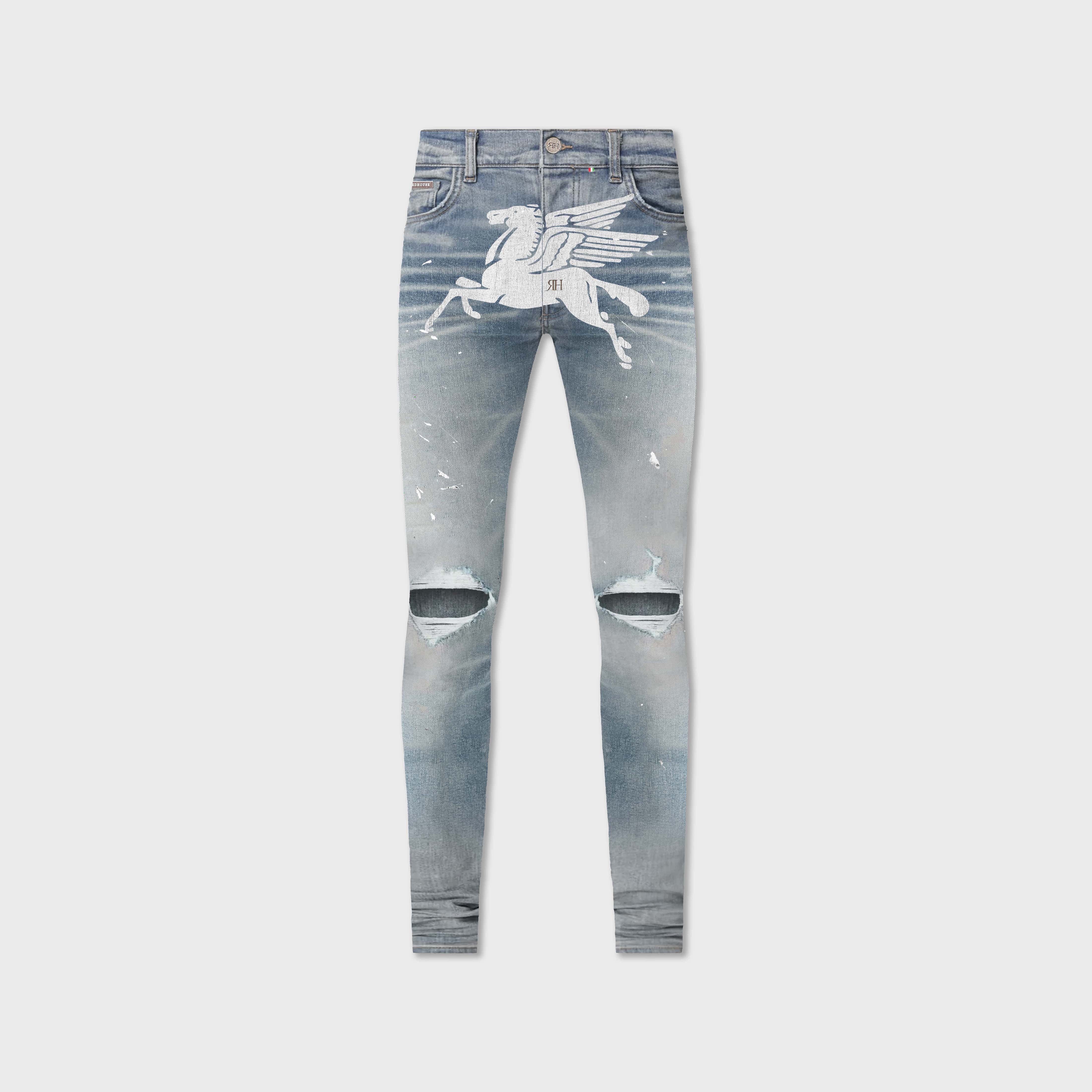 ЯH PEGASUS VINTAGE SLIM DENIM