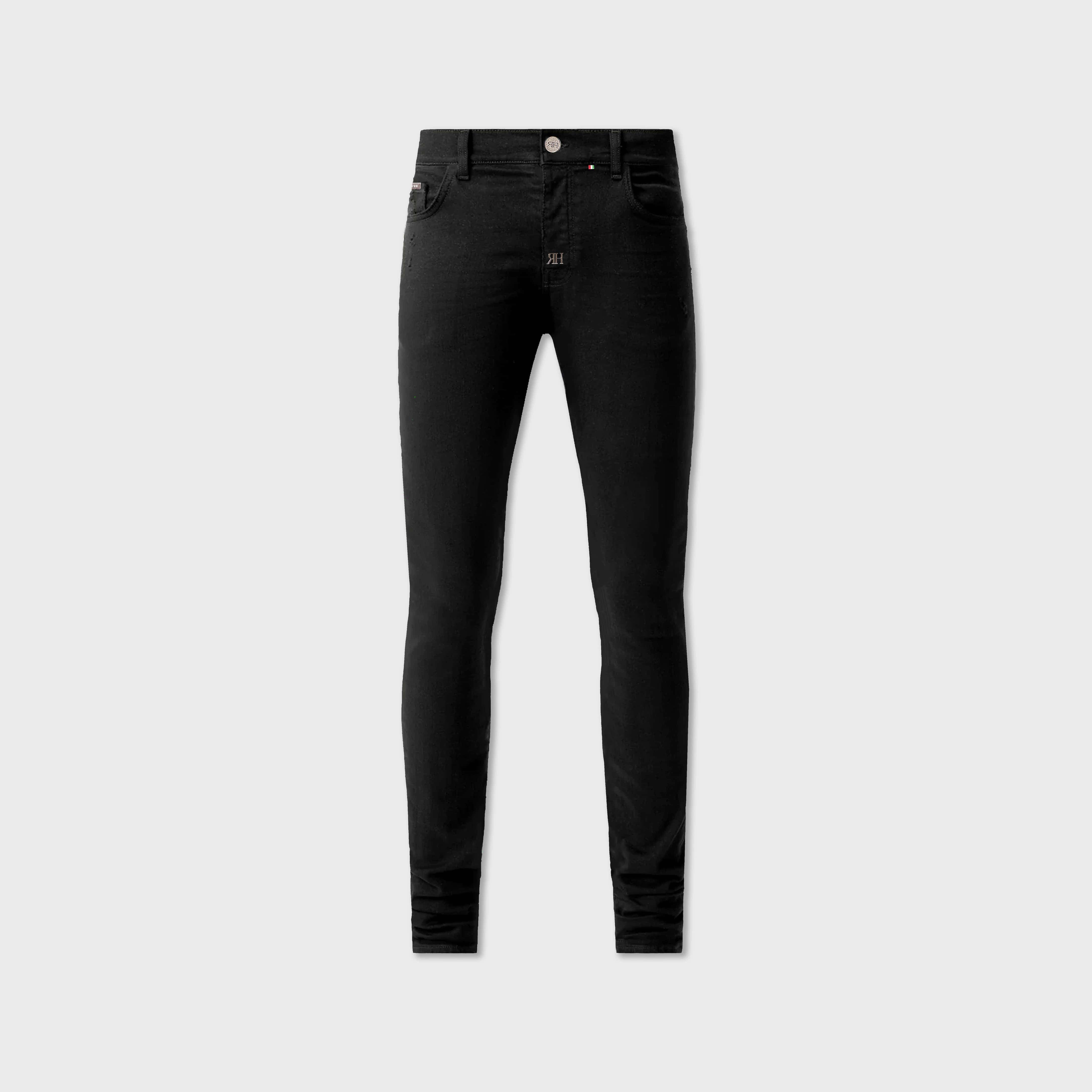 ЯH BASIC BLACK SLIM DENIM