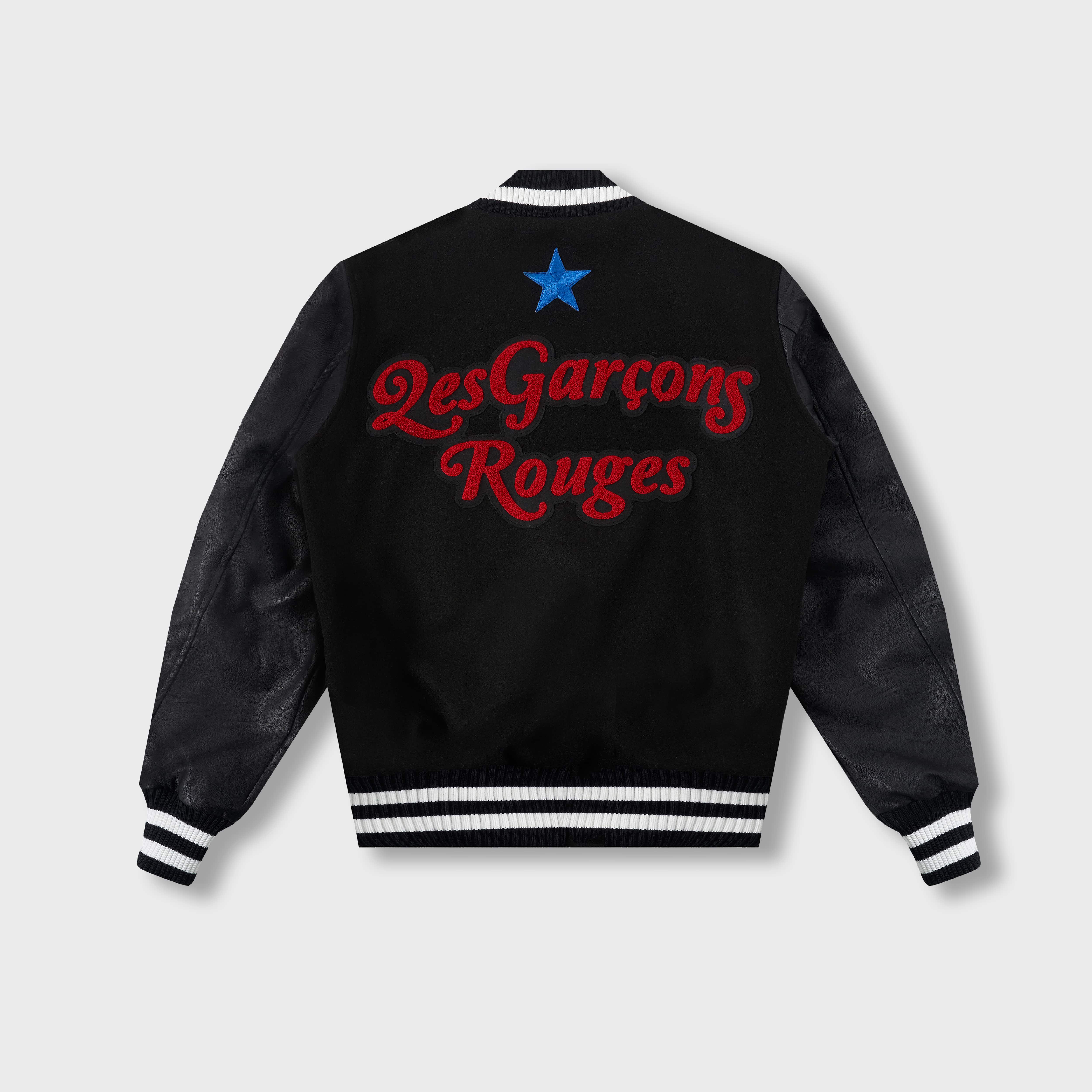 ЯH LES GARÇONS ROUGES I VARSITY JACKET