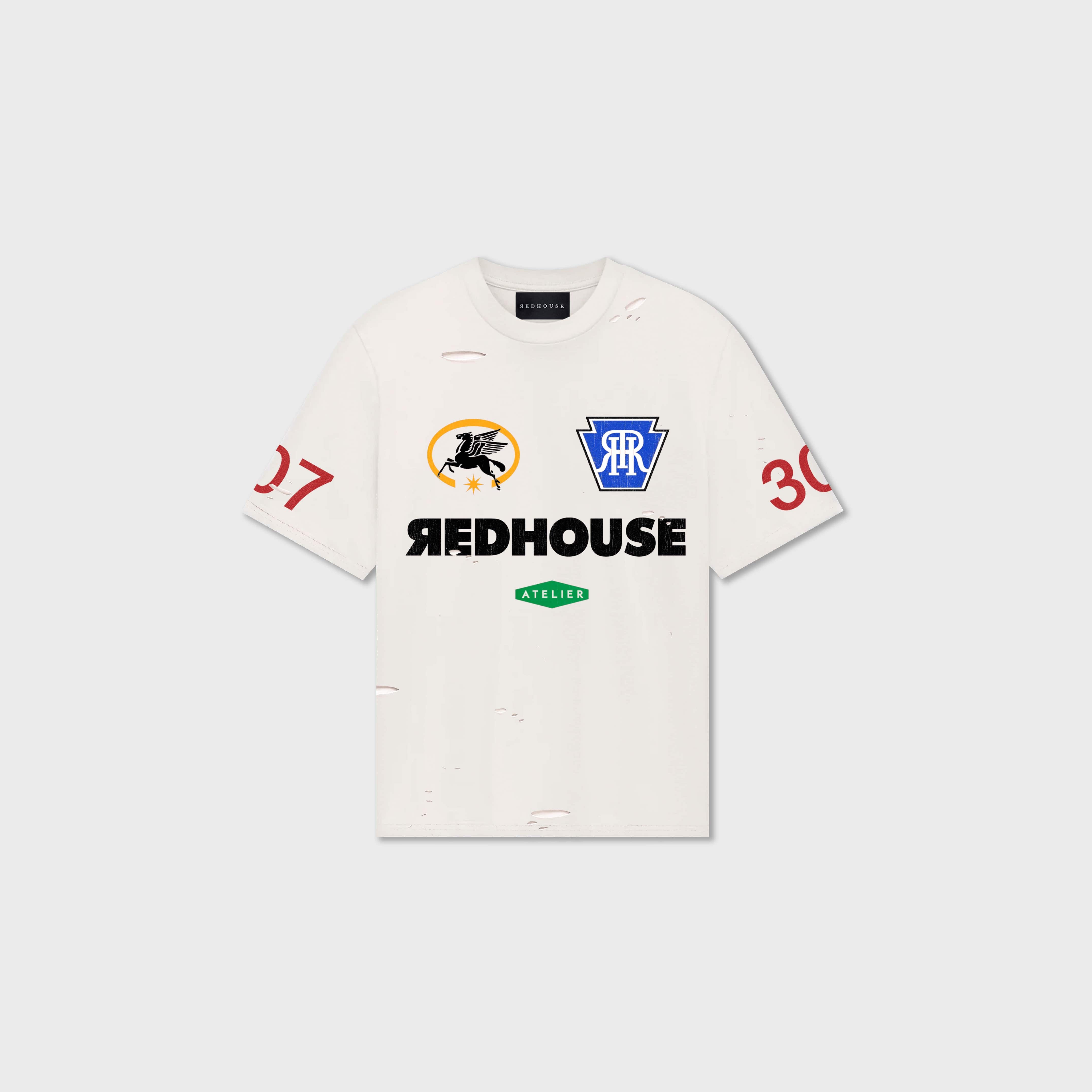 ЯH PEGASUS 307 WHITE TEE