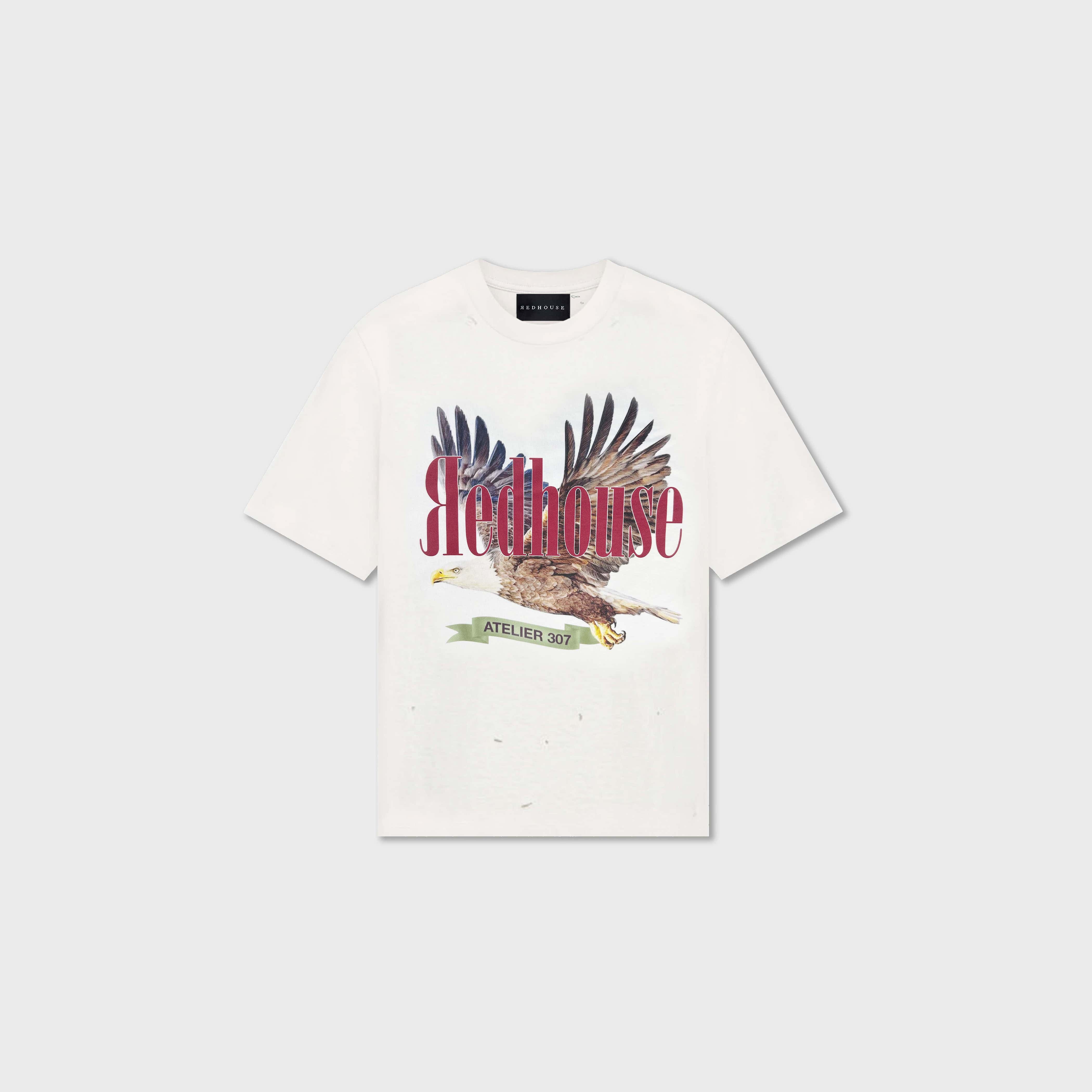 ЯH EAGLE WHITE TEE