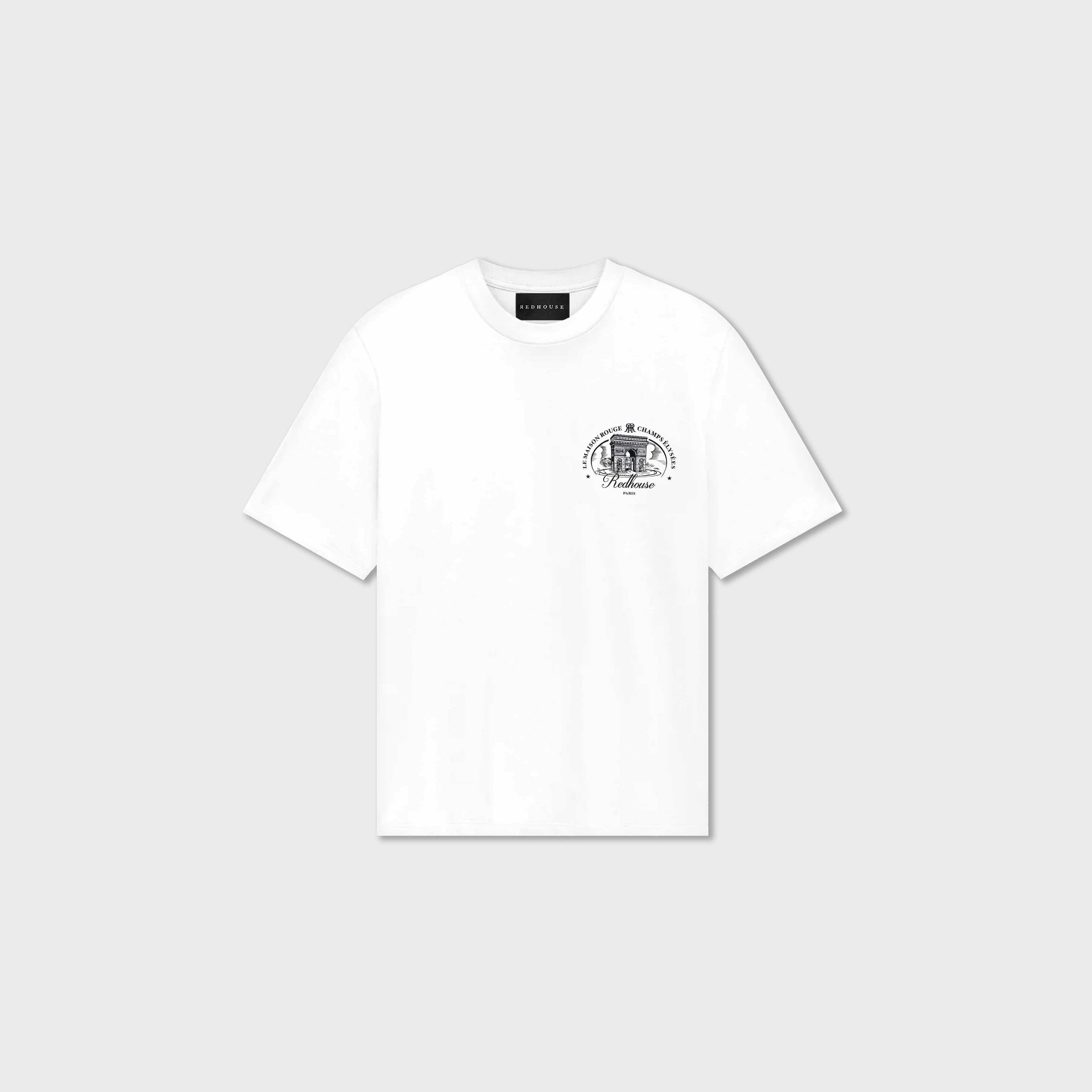 ЯH ARC WHITE TEE