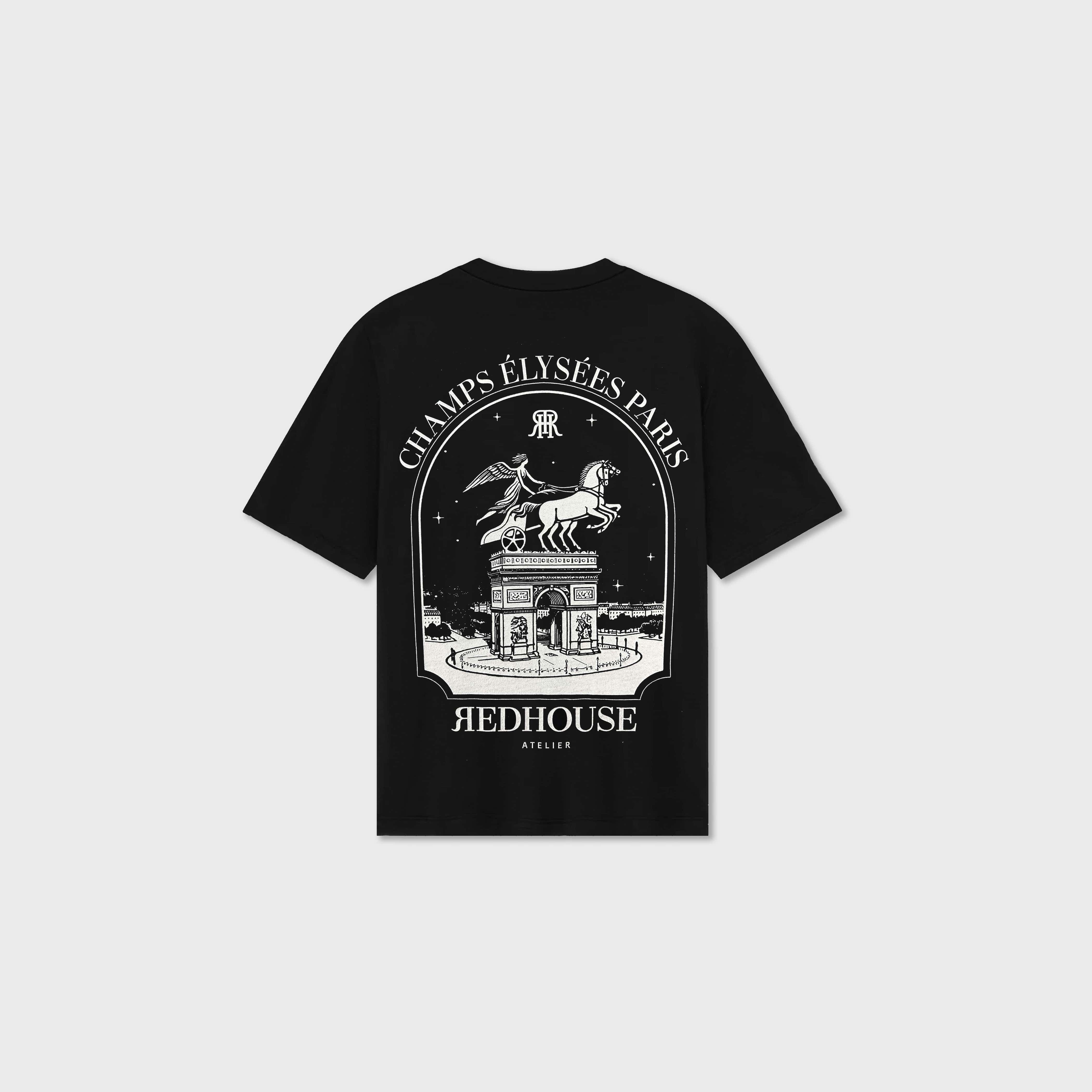 ЯH PEGASUS ATELIER BLACK TEE