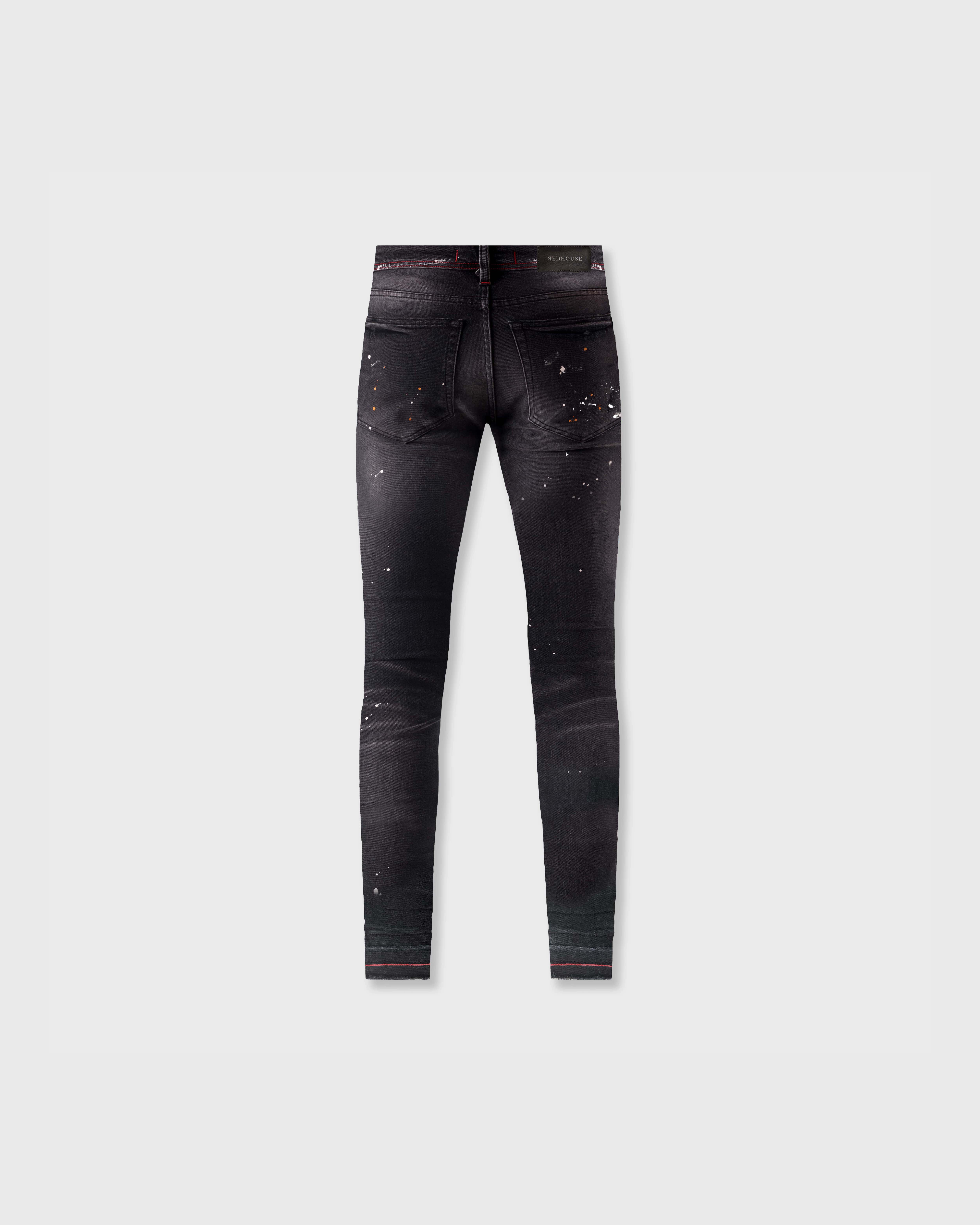 ЯH ROCKSTAR II BLACK SLIM DENIM