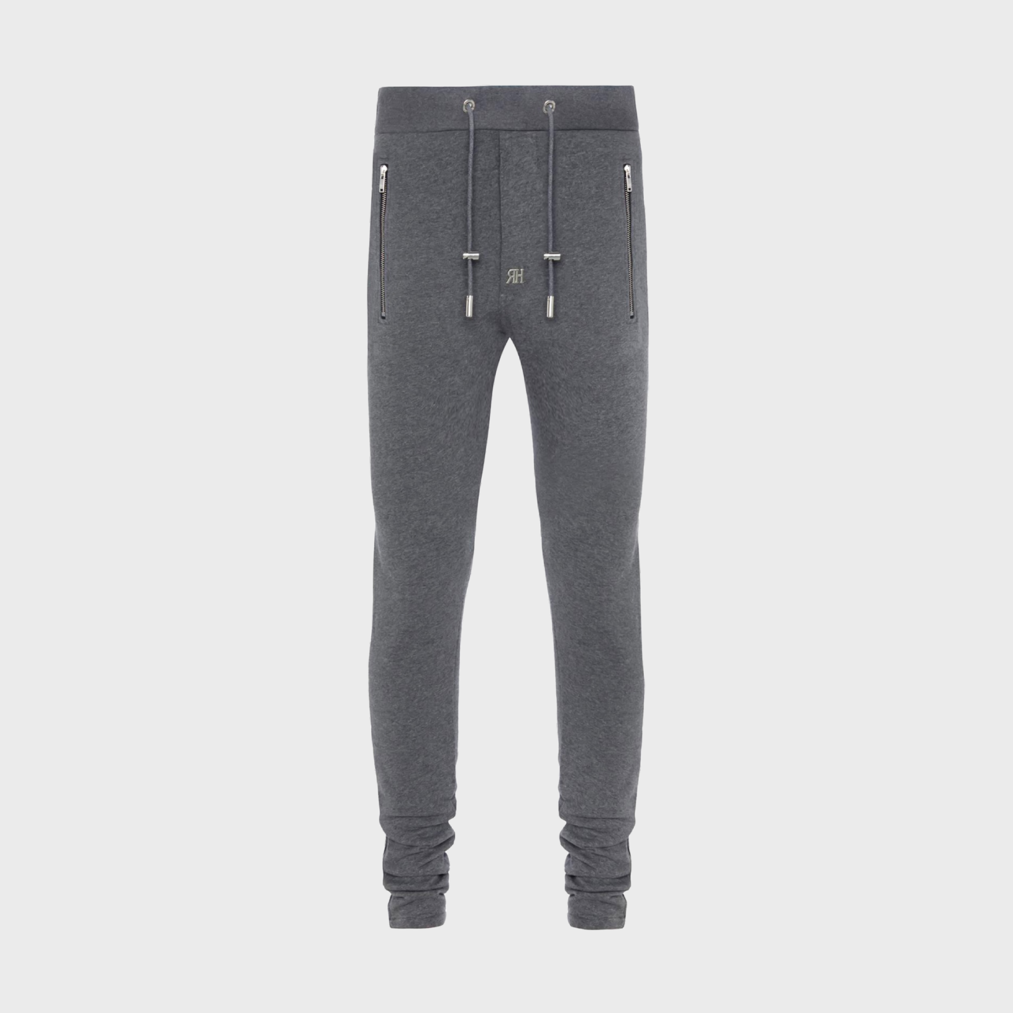 ЯH ZIPPER SILVER PANT