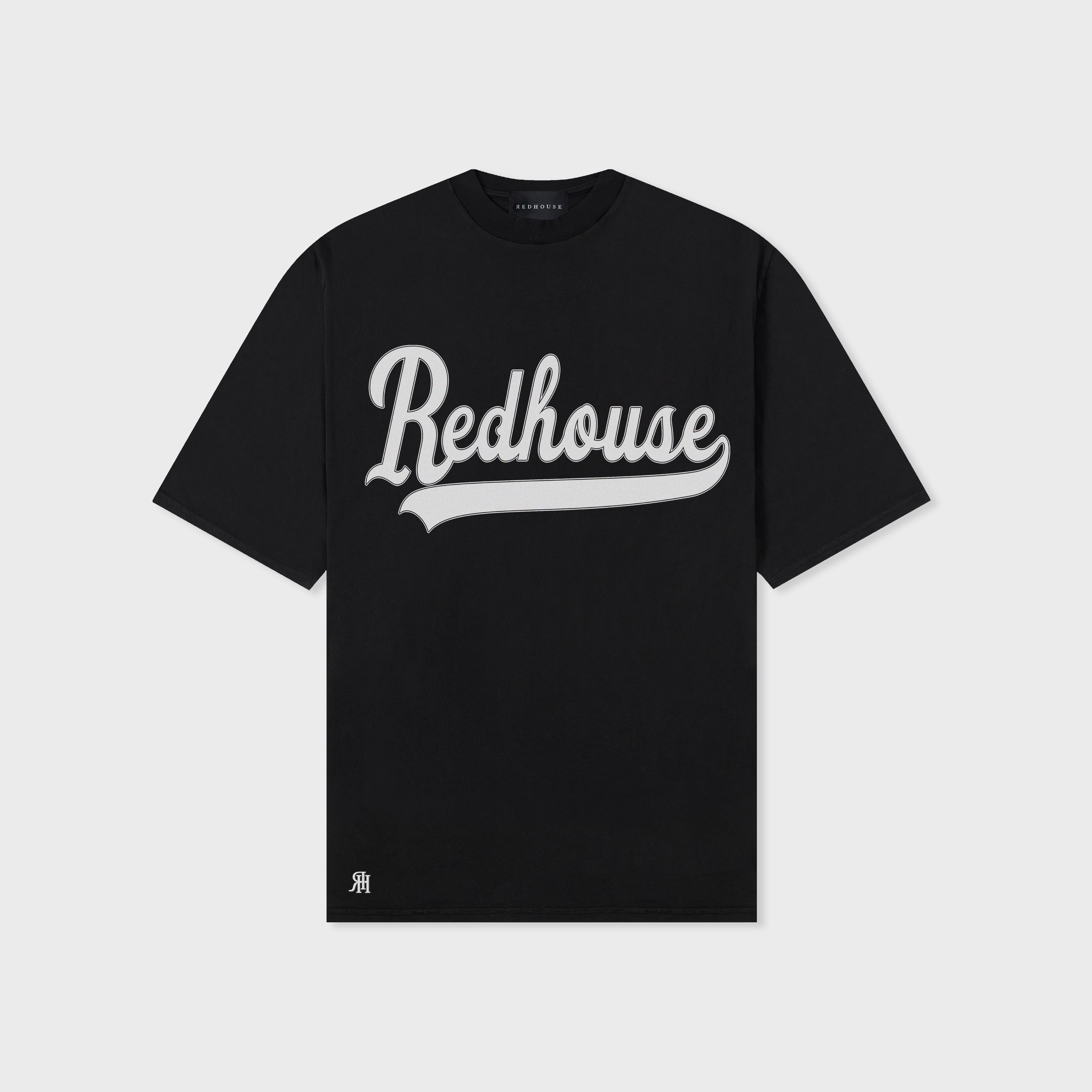 ЯH VARSITY BLACK TEE