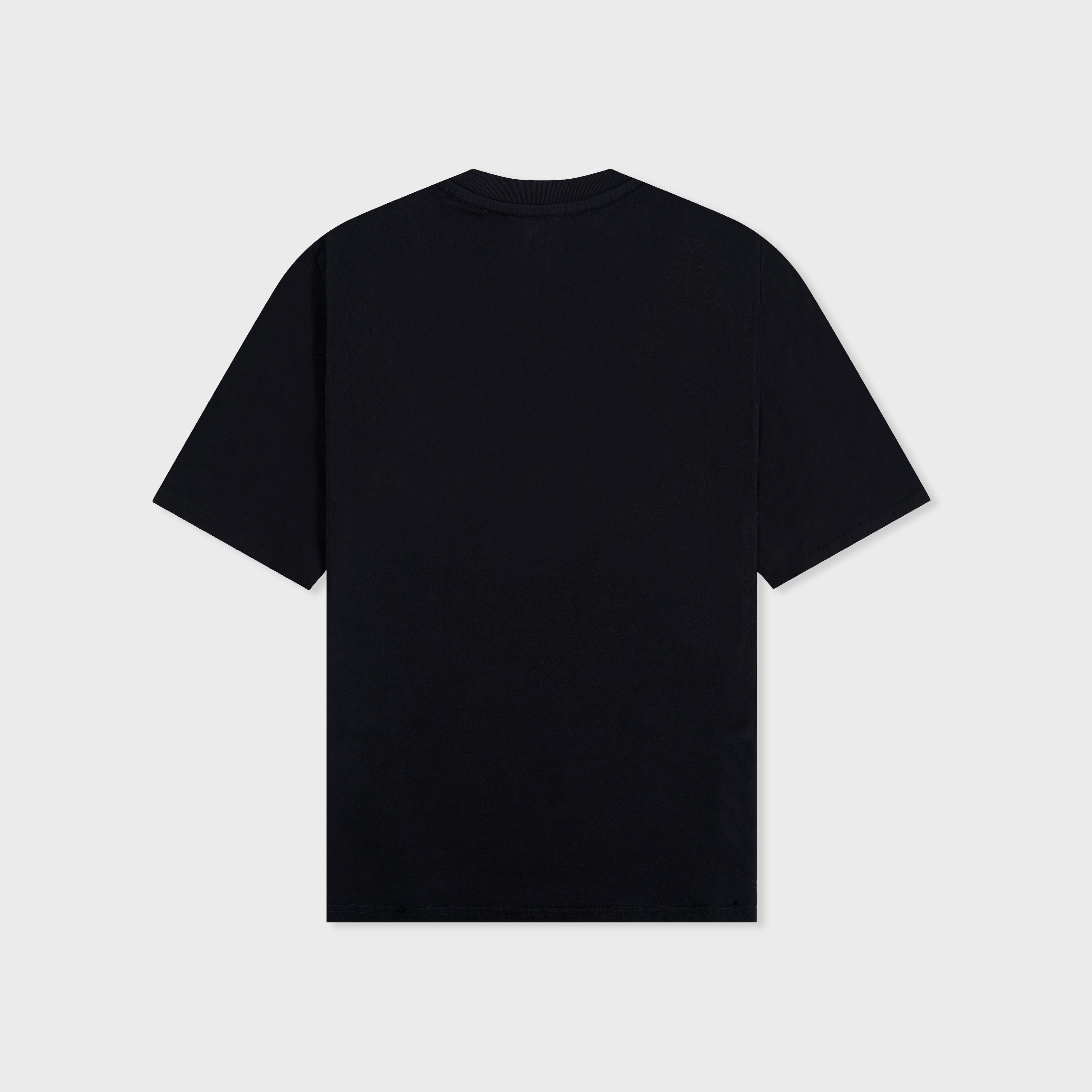 ЯH VARSITY BLACK TEE