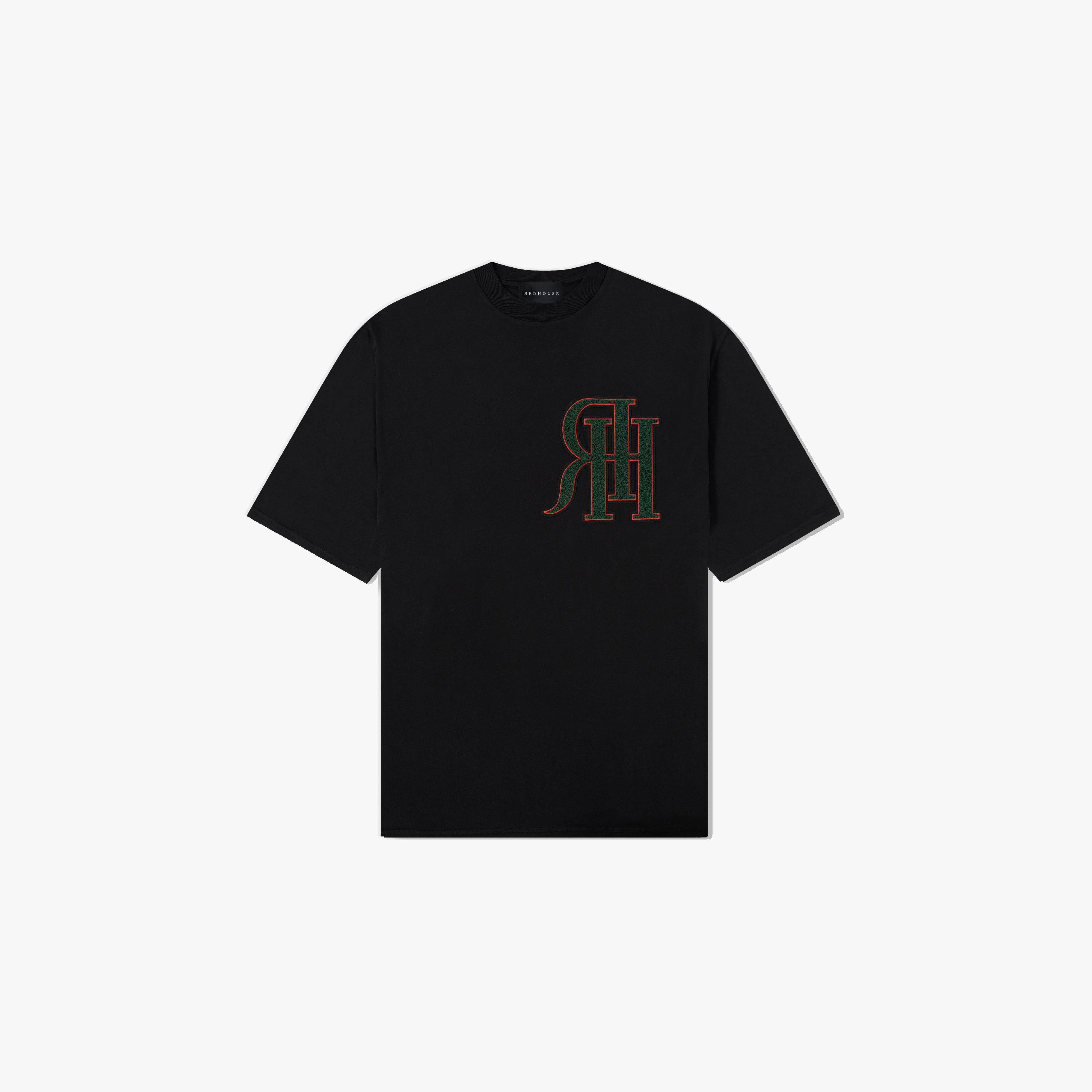 ЯH FUR PATCH TEE