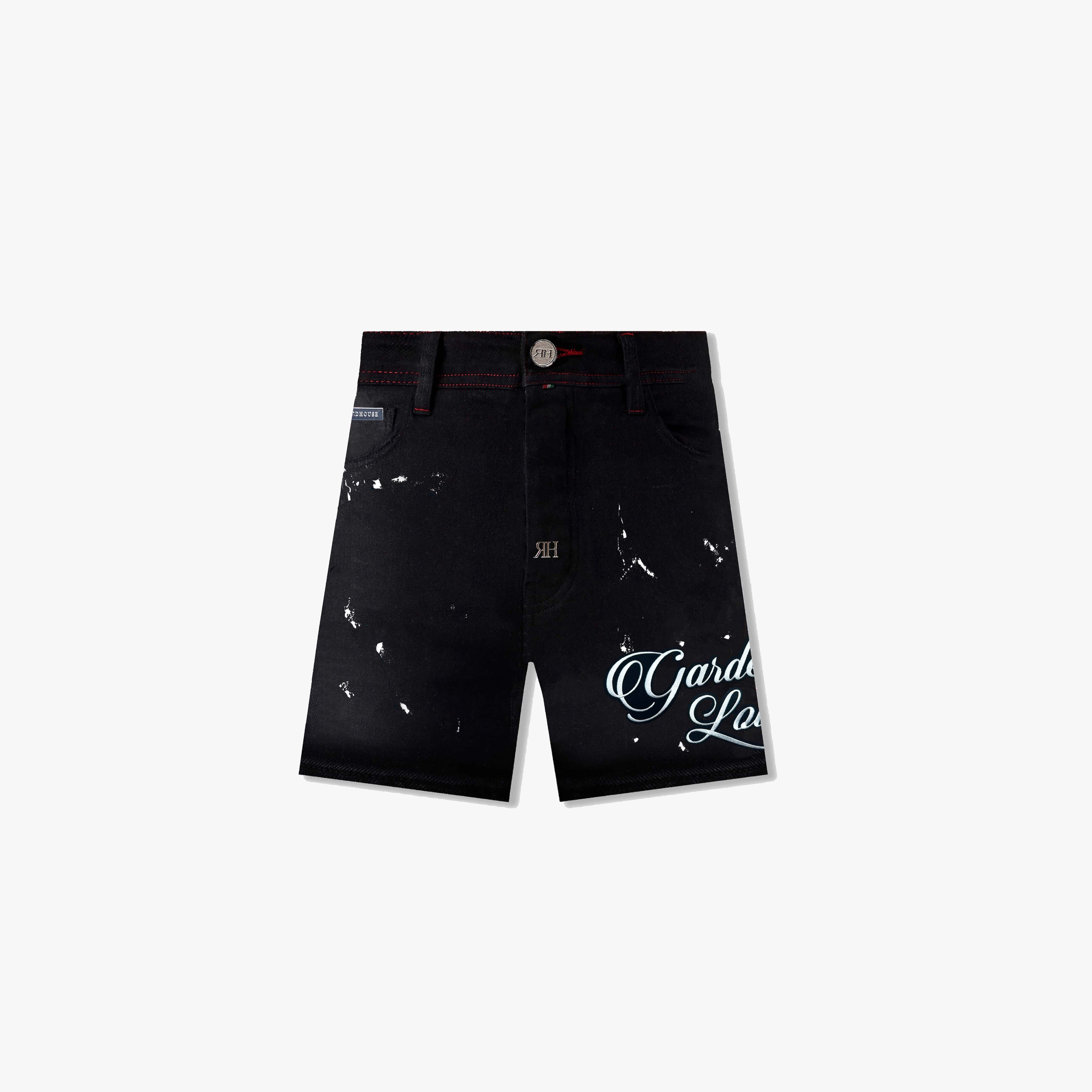 ЯH GARDEN SHORTS | DARK BLACK