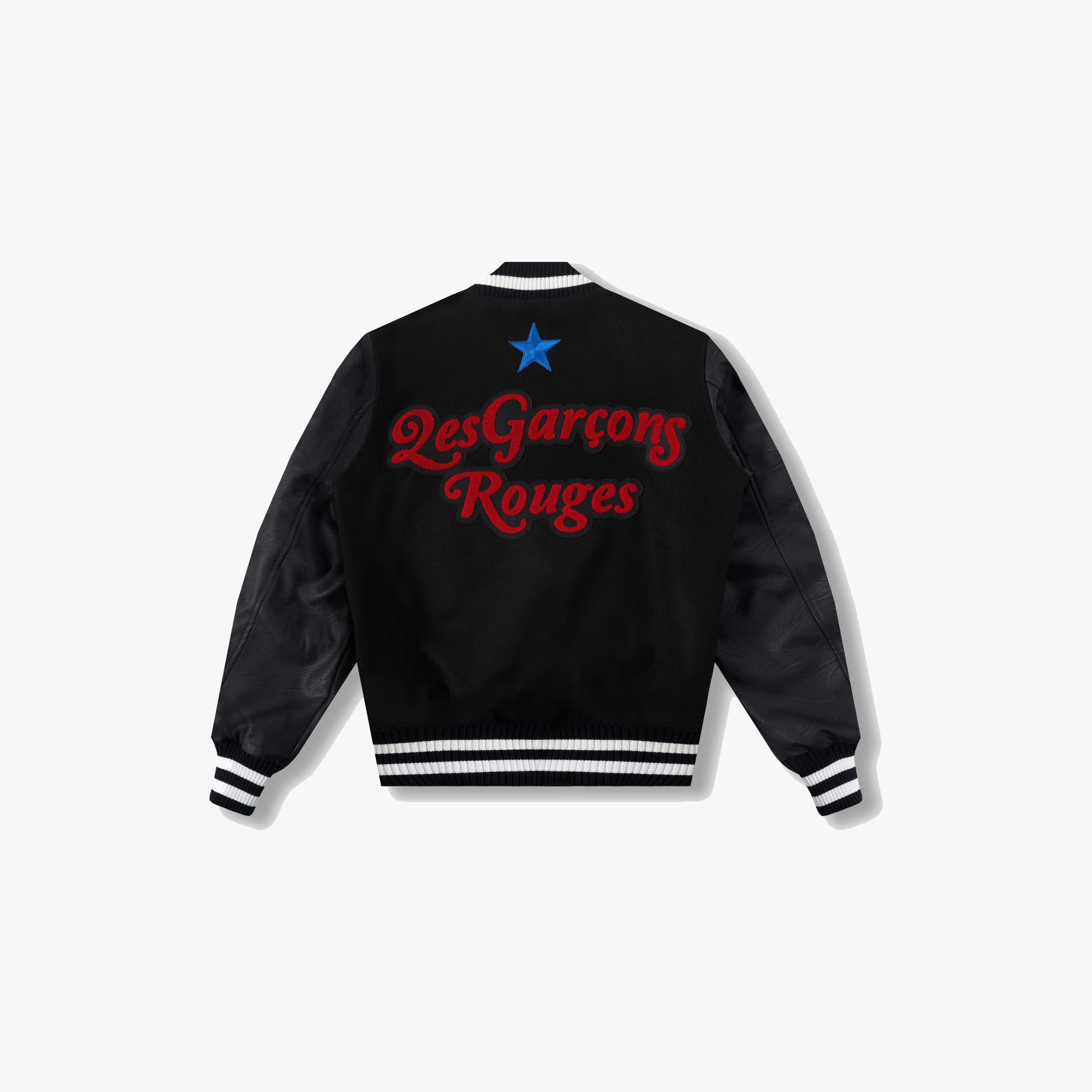ЯH LES GARÇONS ROUGES I VARSITY JACKET