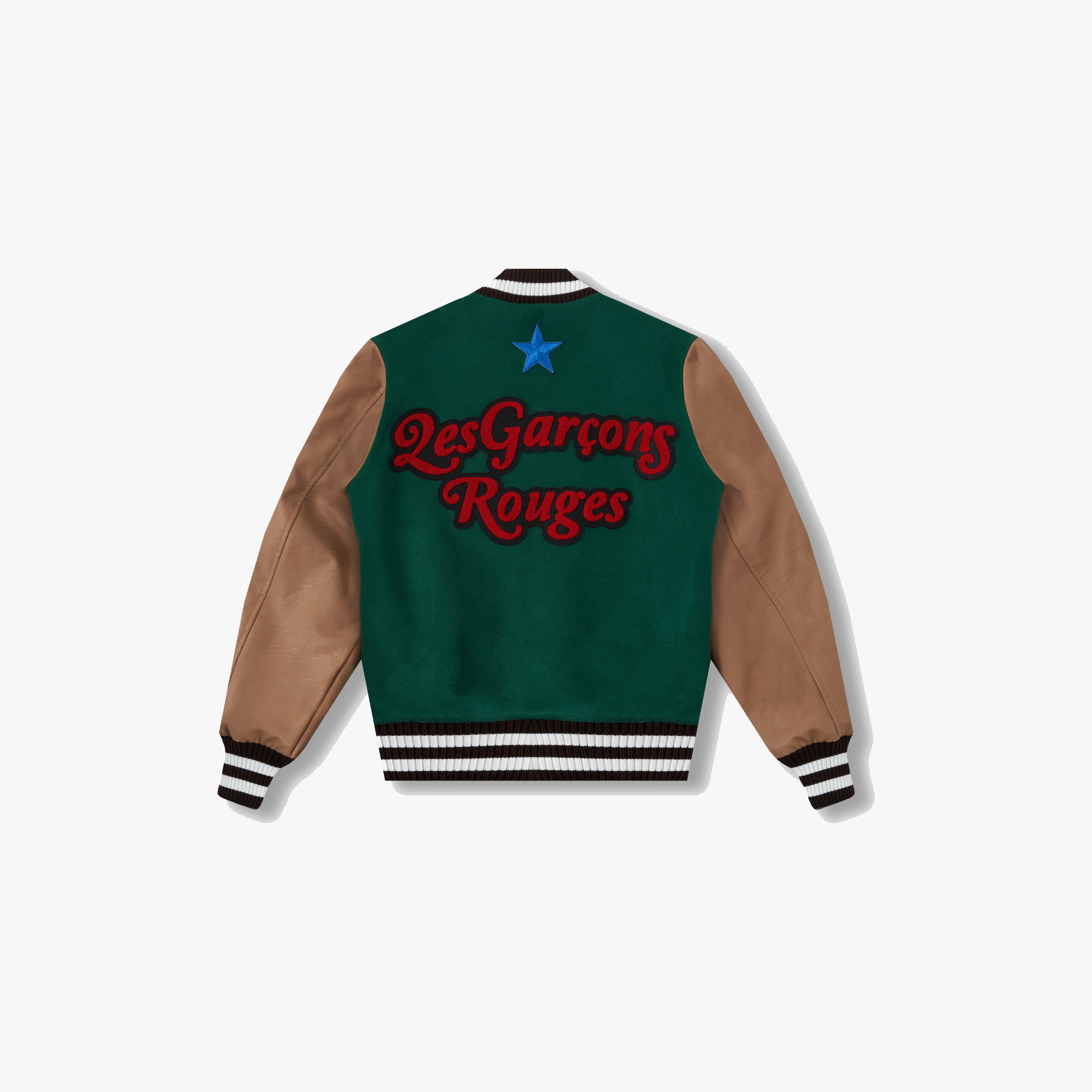 ЯH LES GARÇONS ROUGES II VARSITY JACKET