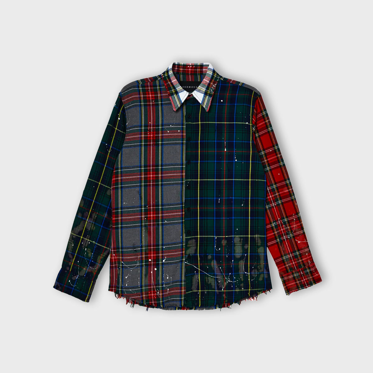 ЯH MIX FLANNEL SHIRT