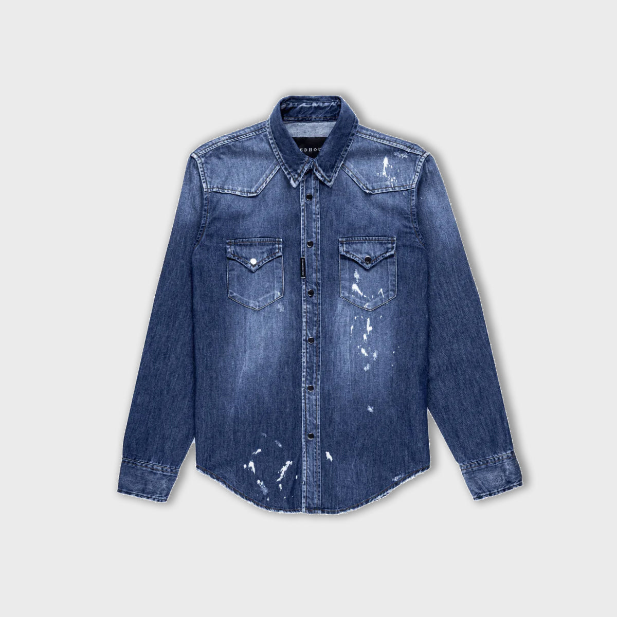 ЯH DENIM BLUE SHIRT