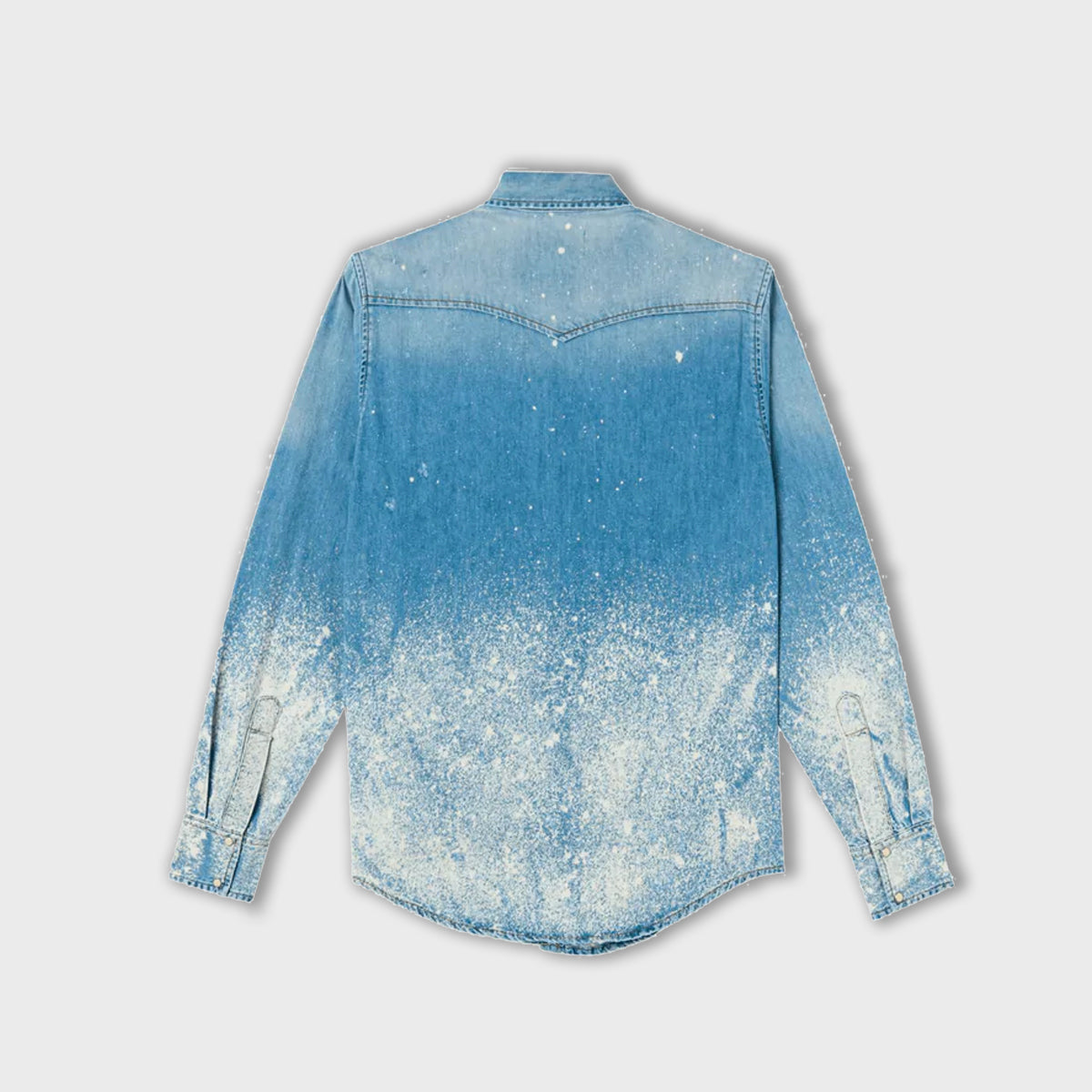 ЯH BLEACH DENIM SHIRT
