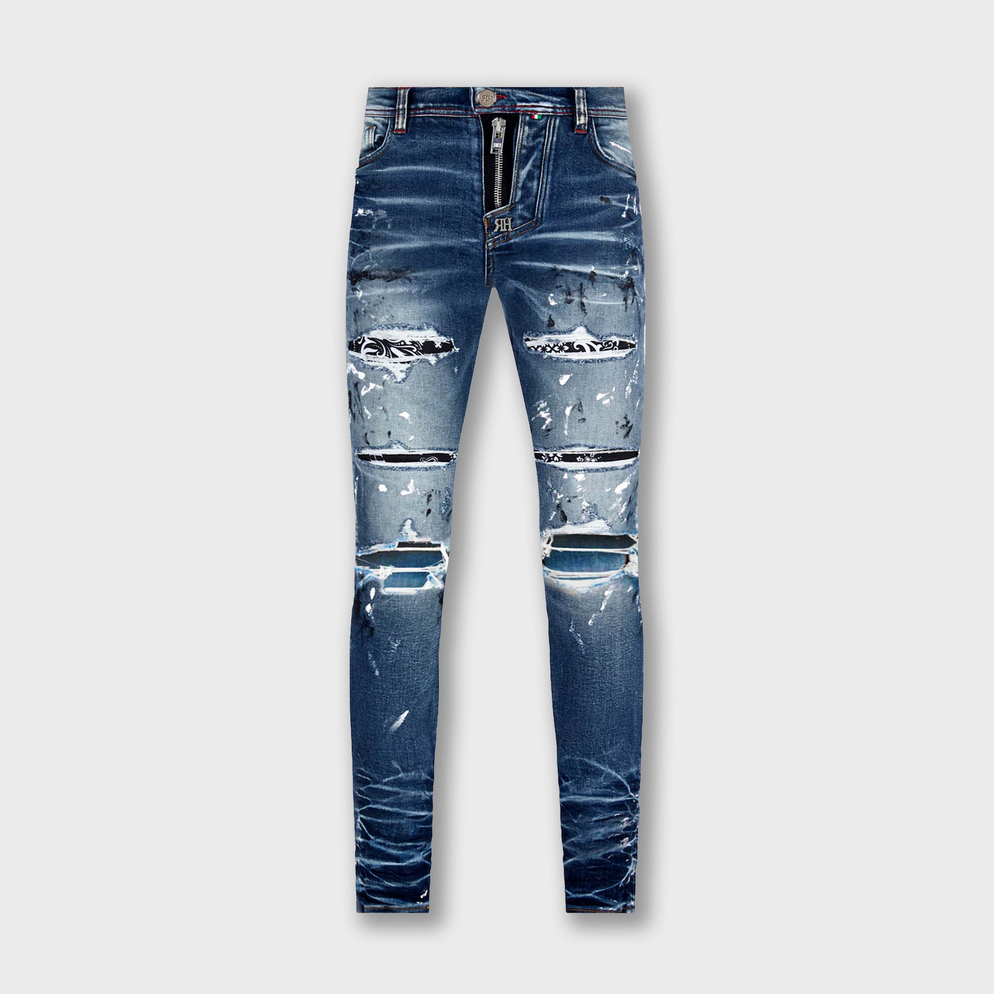 ЯH ZIPPER IV | DARK BLUE