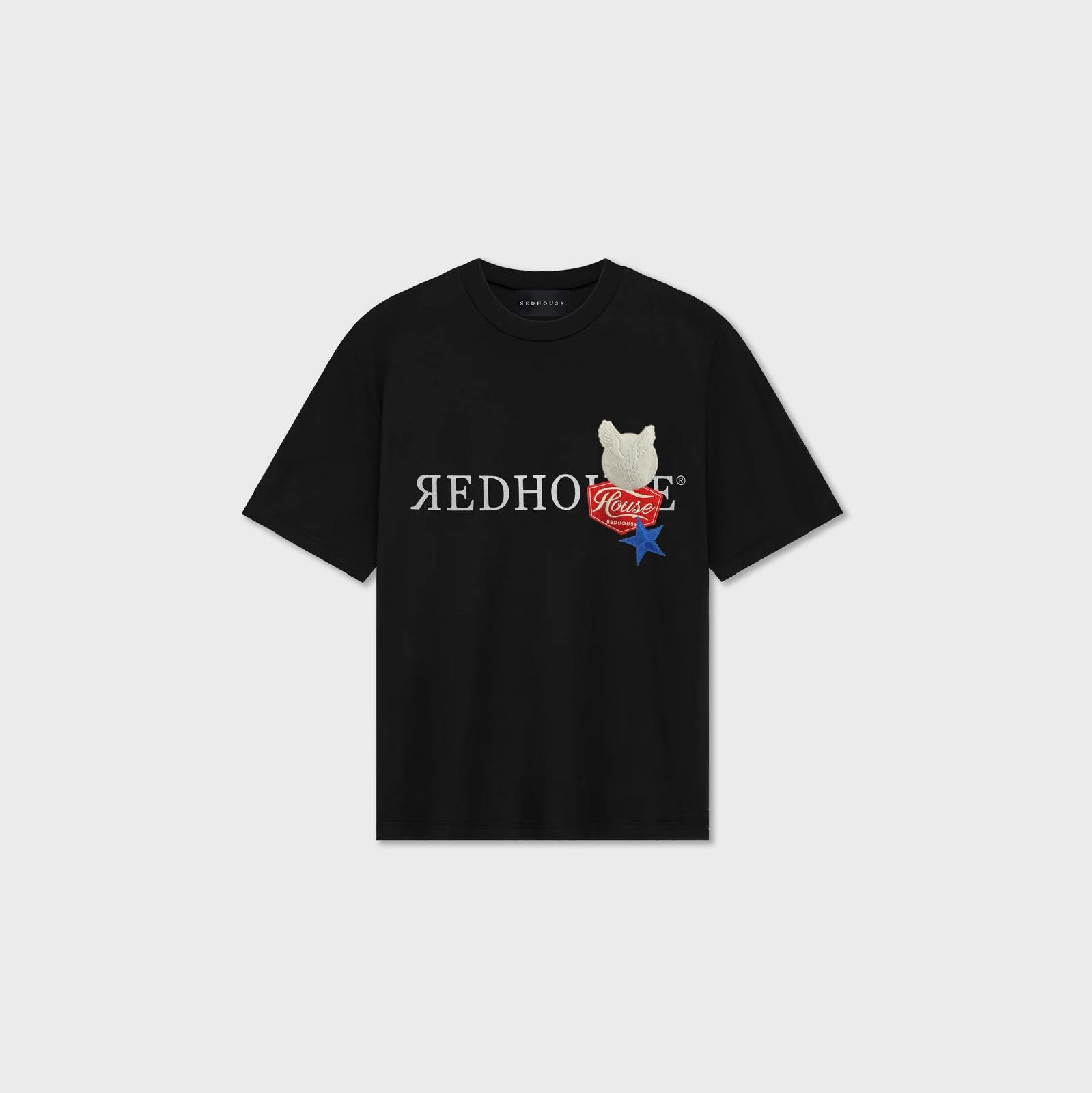 ЯH REGULAR PATCH III BLACK TEE