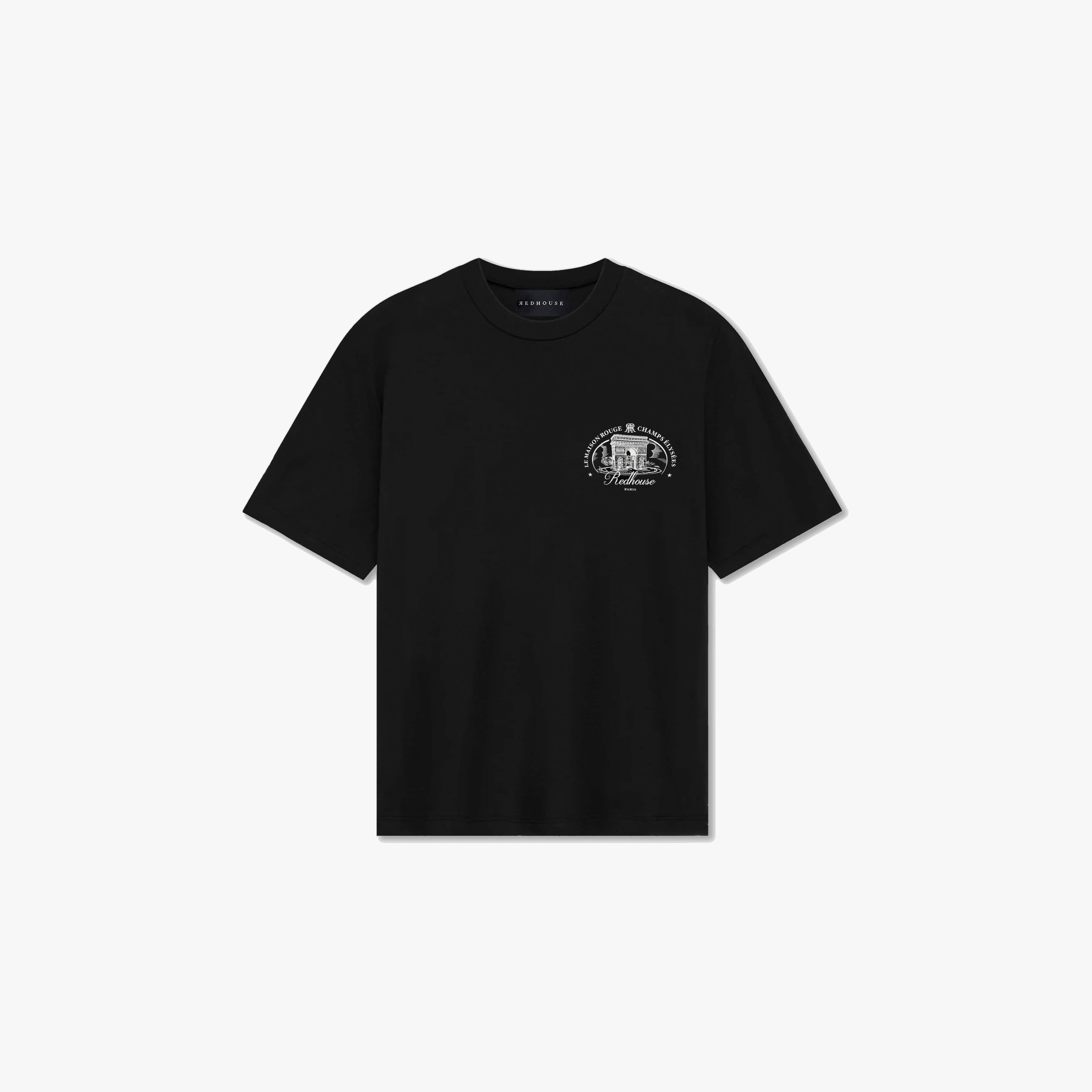ЯH ARC BLACK TEE