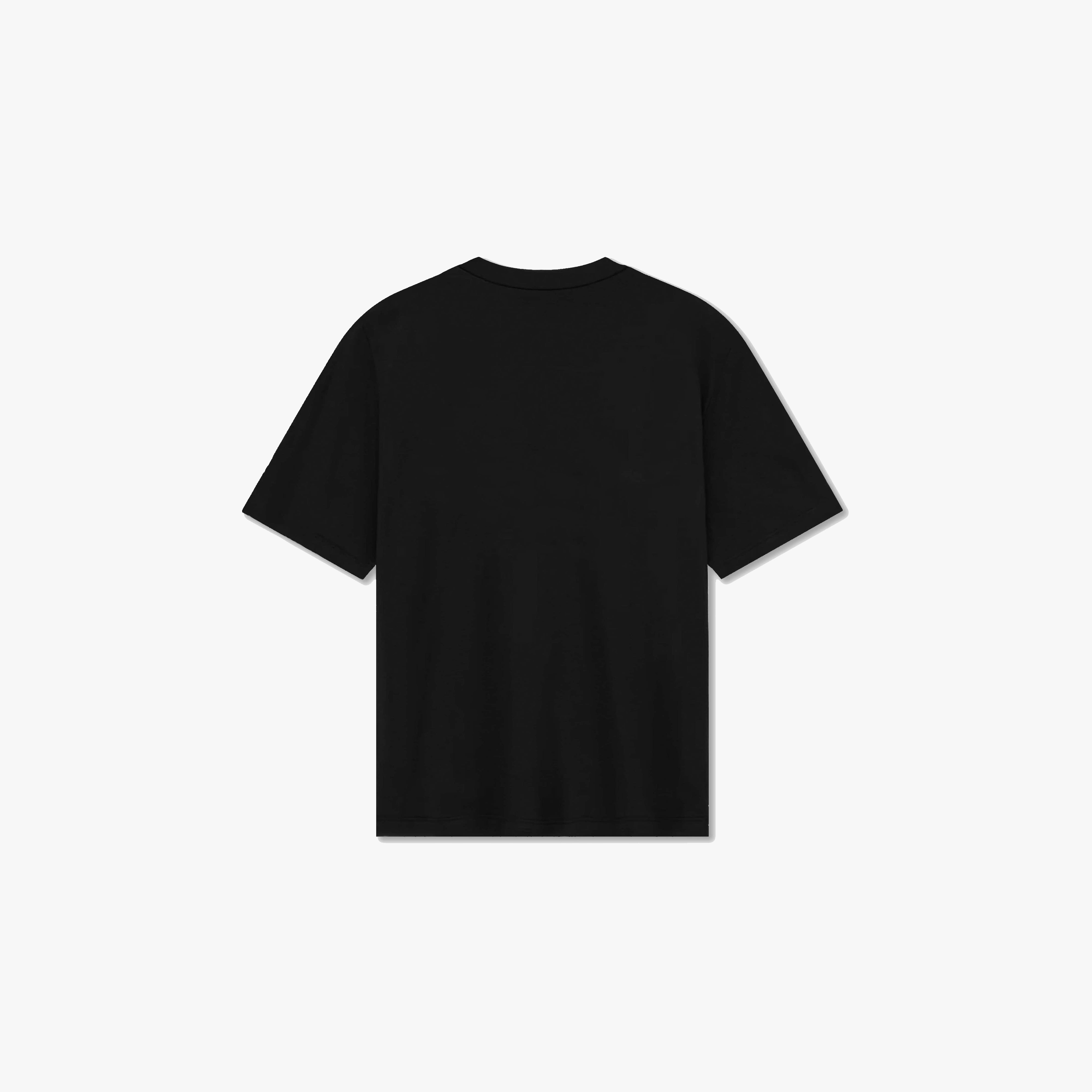 ЯH REGULAR RIPPED BLACK TEE II