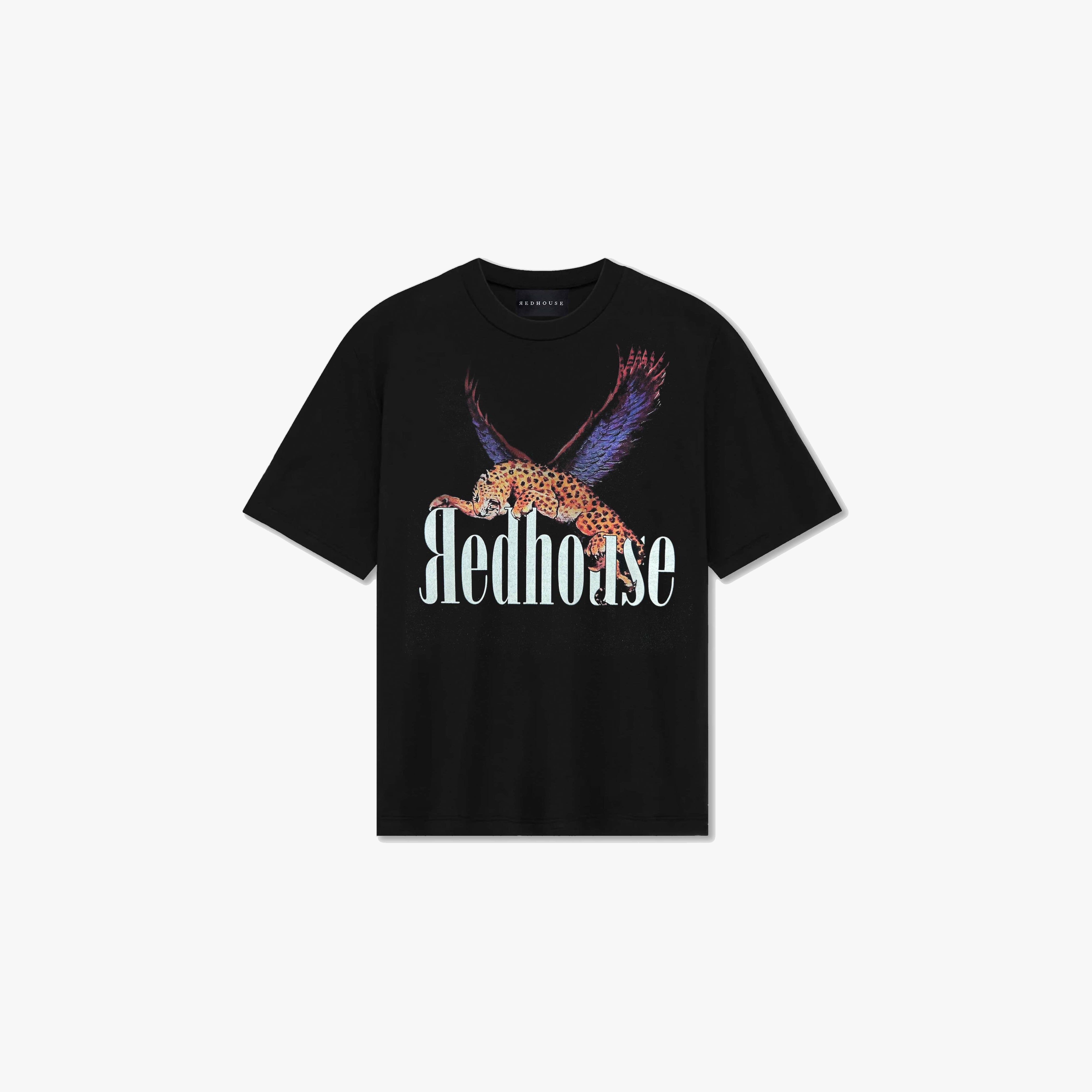 ЯH FLYING TIGER BLACK TEE