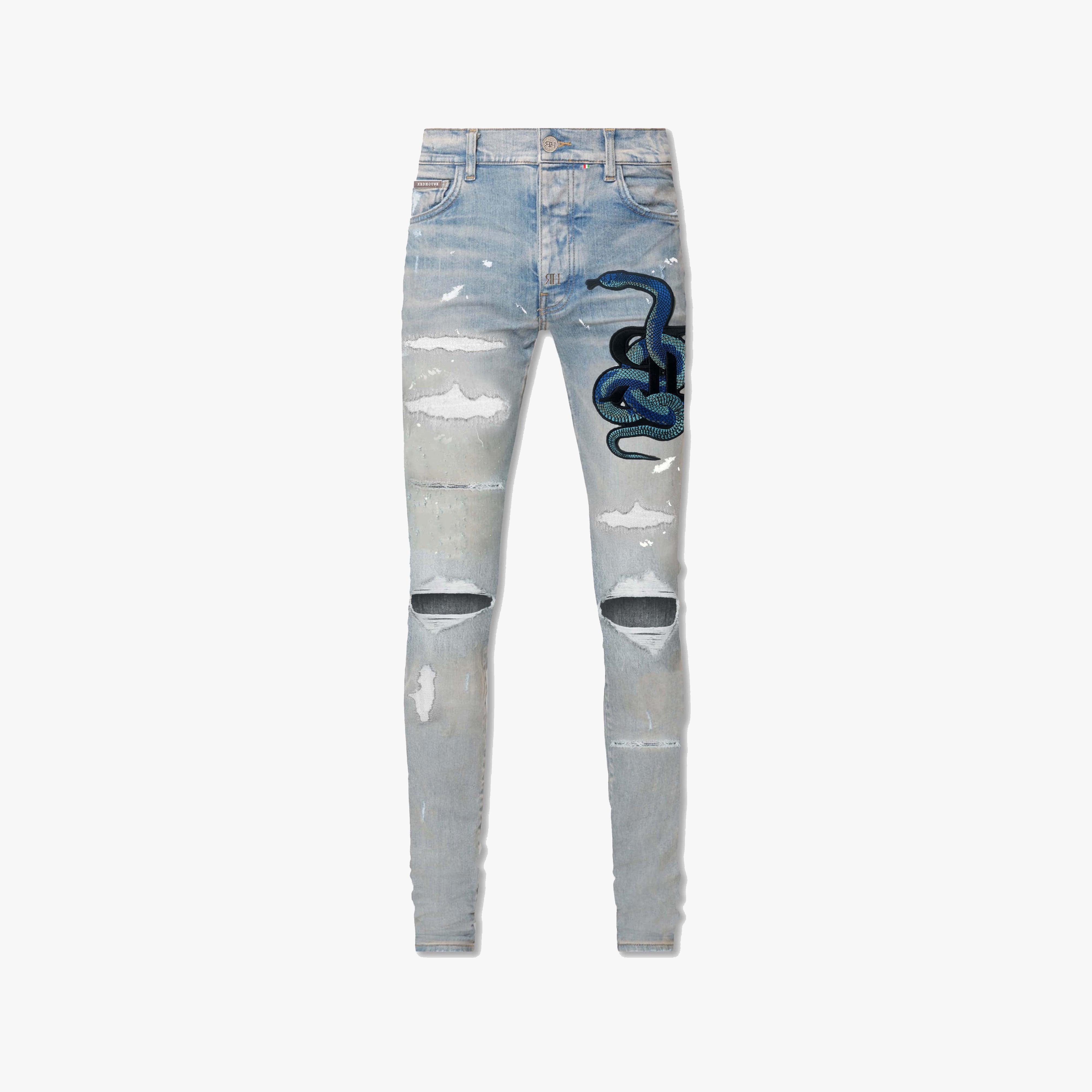 ЯH SNAKE IV SLIM DENIM