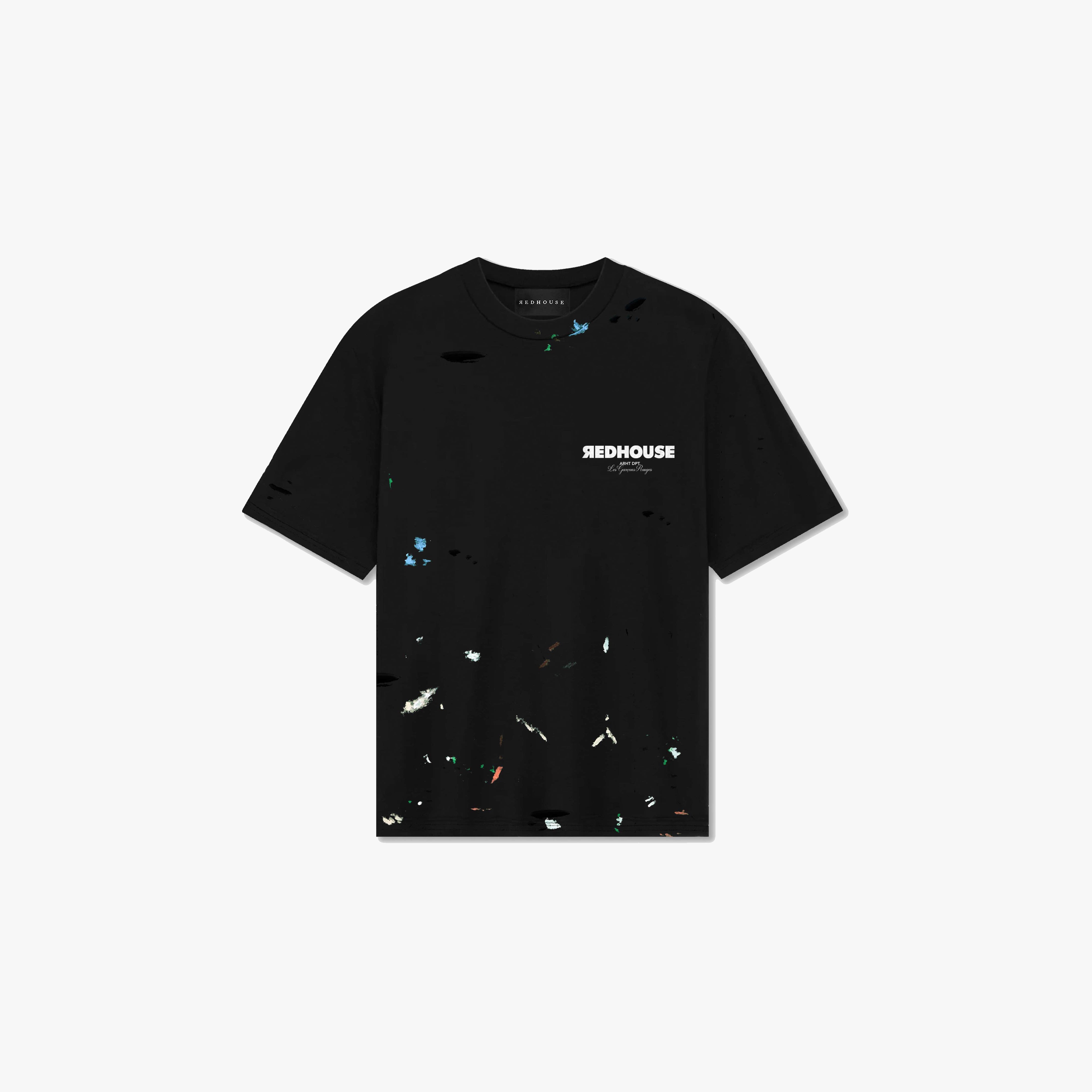 ЯH ATELIER IV BLACK TEE