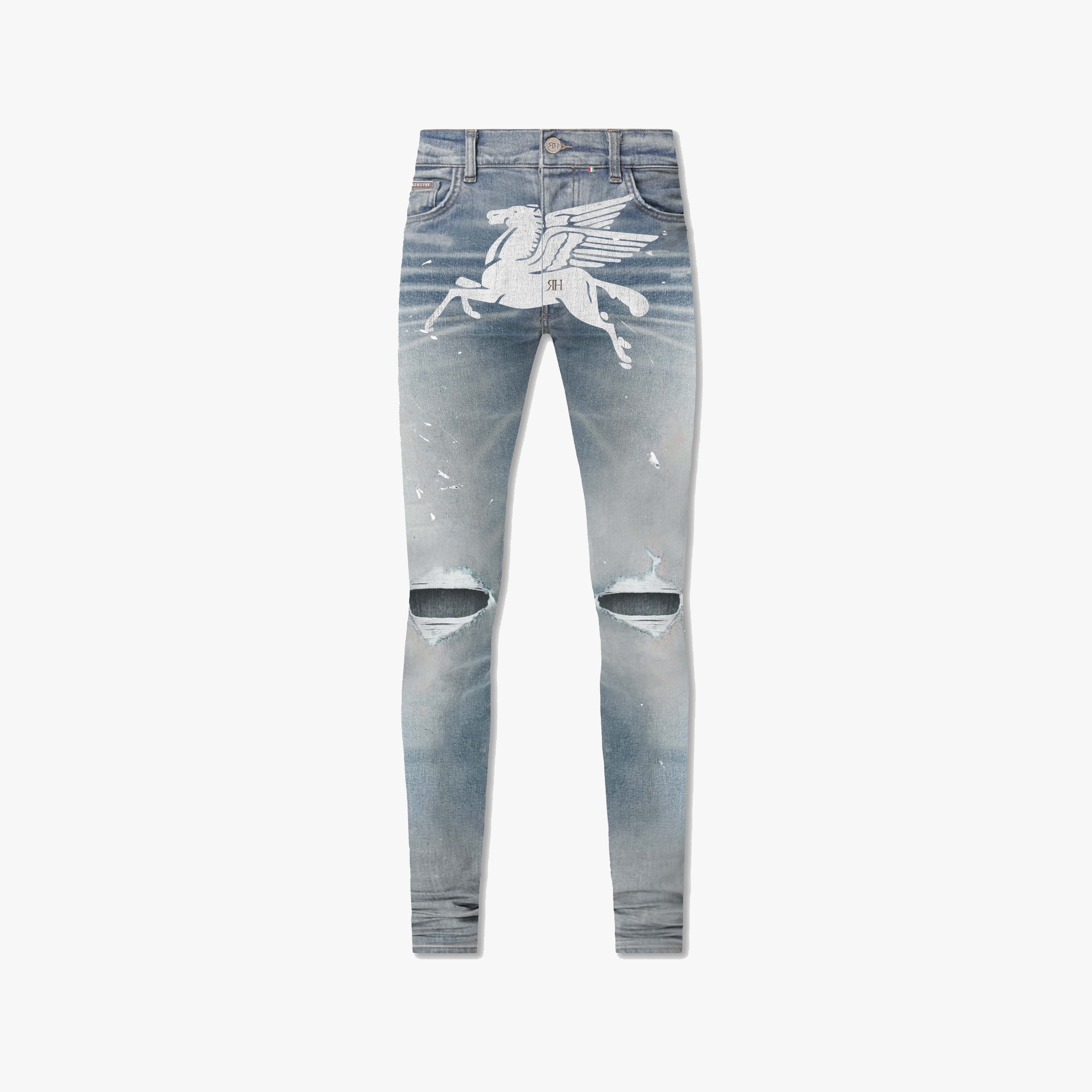 ЯH PEGASUS VINTAGE SLIM DENIM