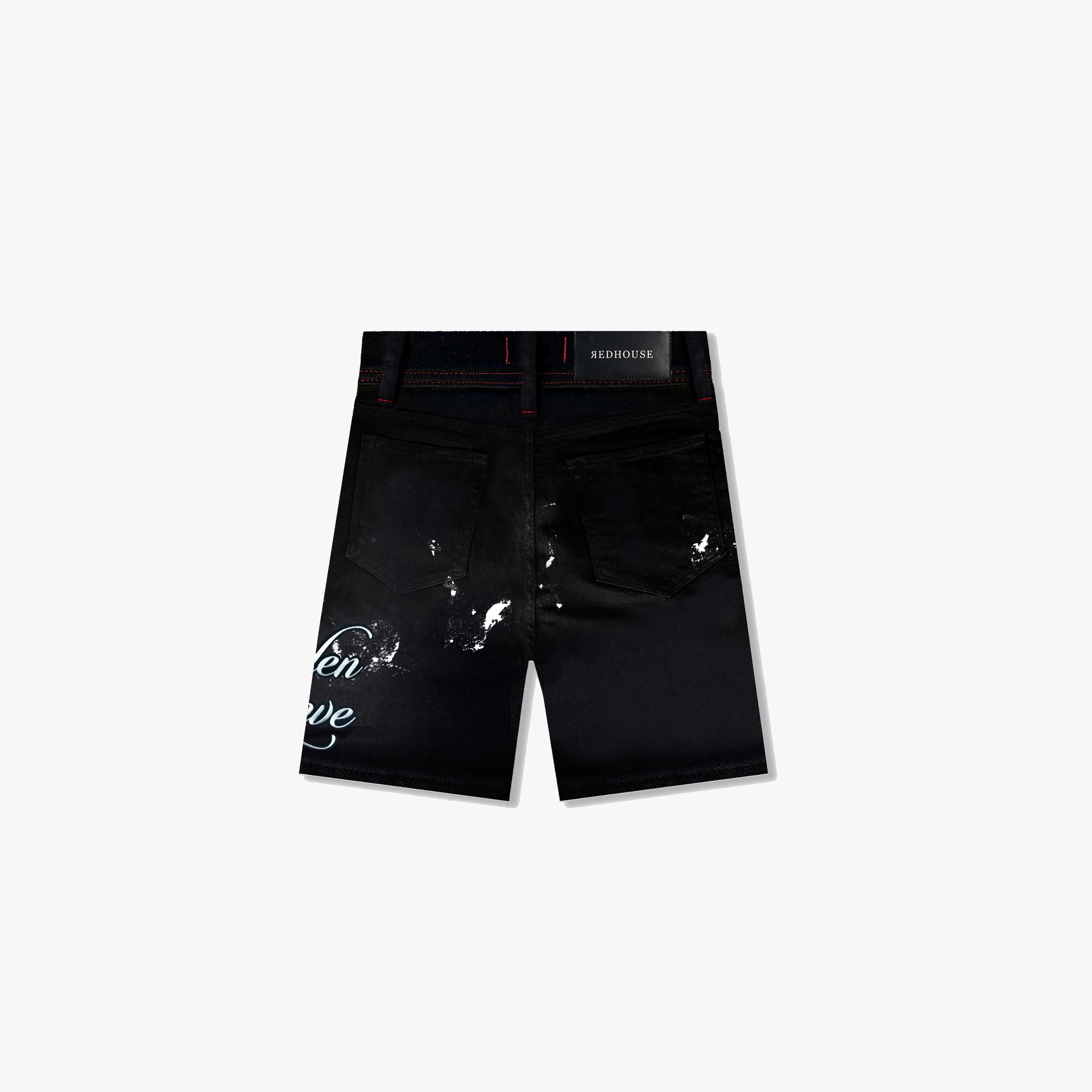 ЯH GARDEN SHORTS | DARK BLACK