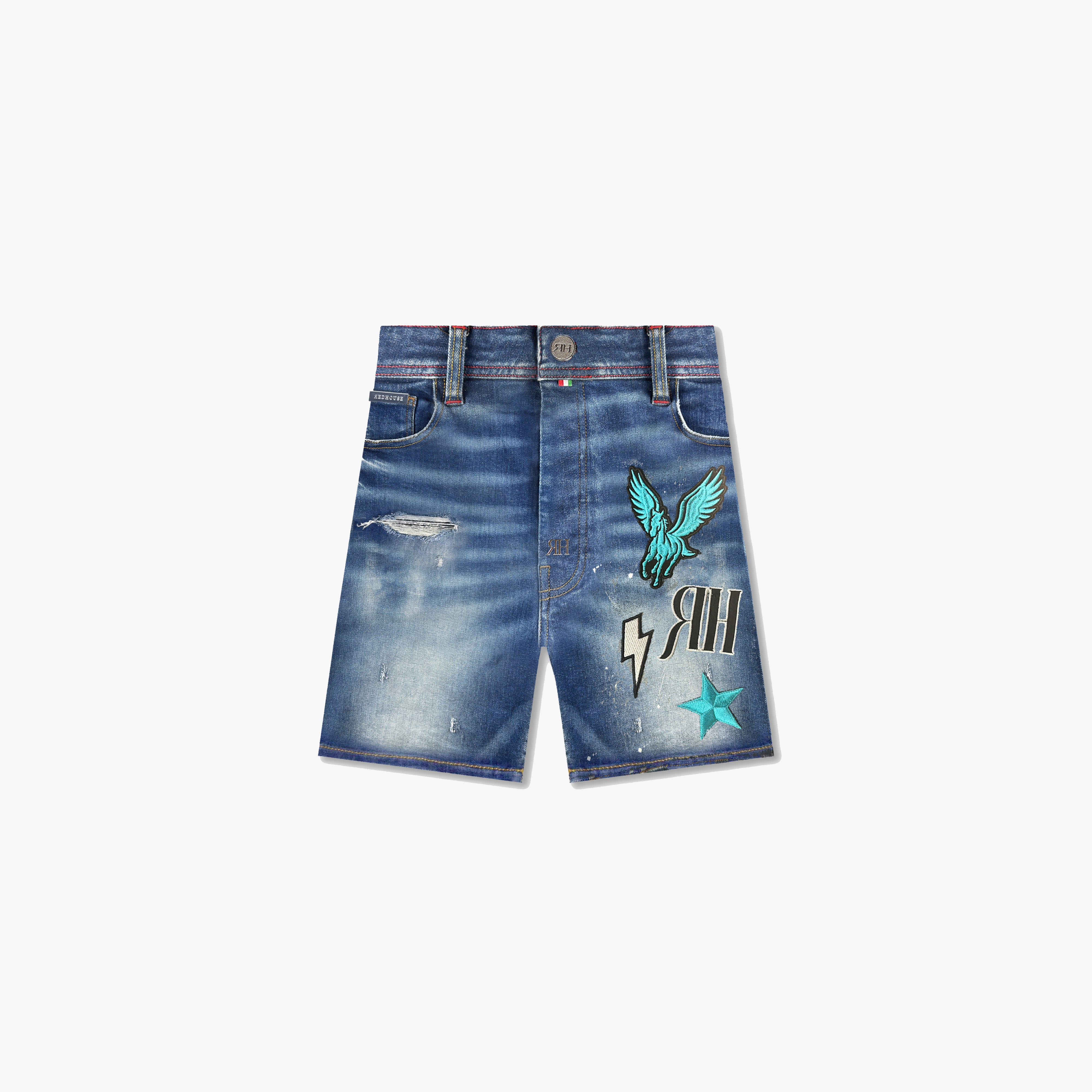 ЯH PEGASUS SHORTS | MID BLUE