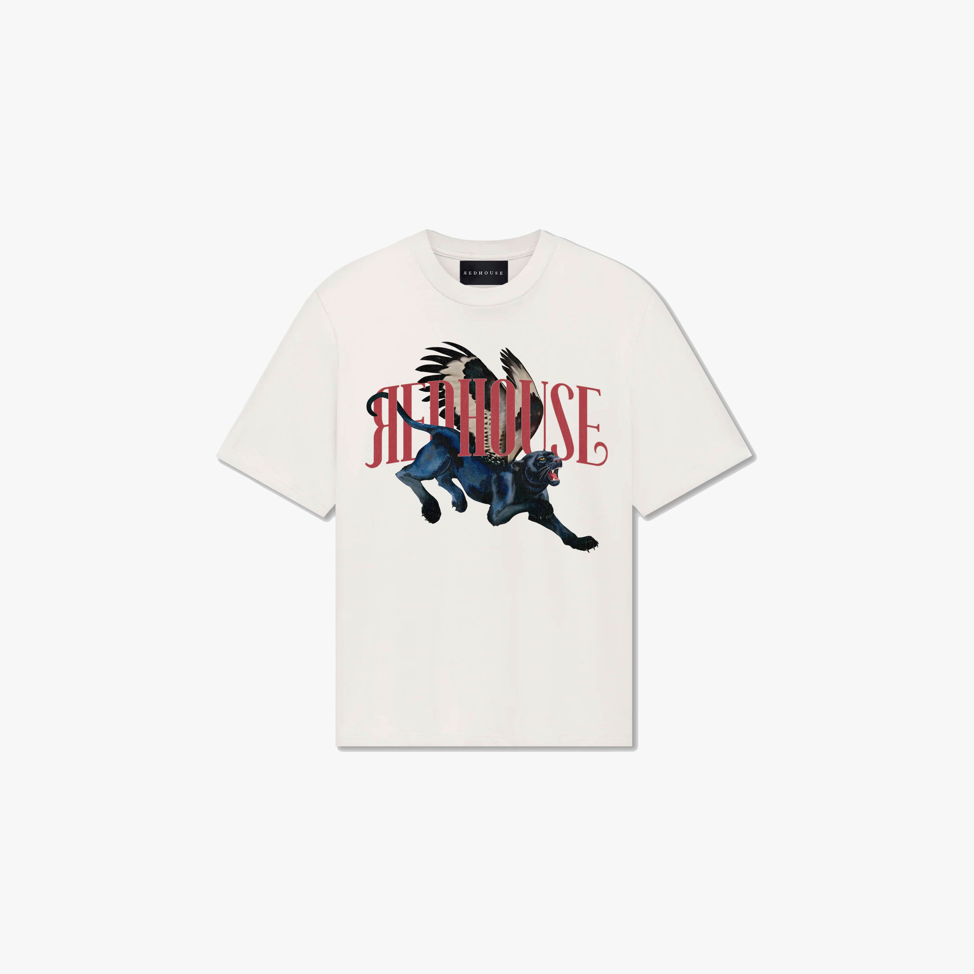 ЯH PANTHER WHITE TEE