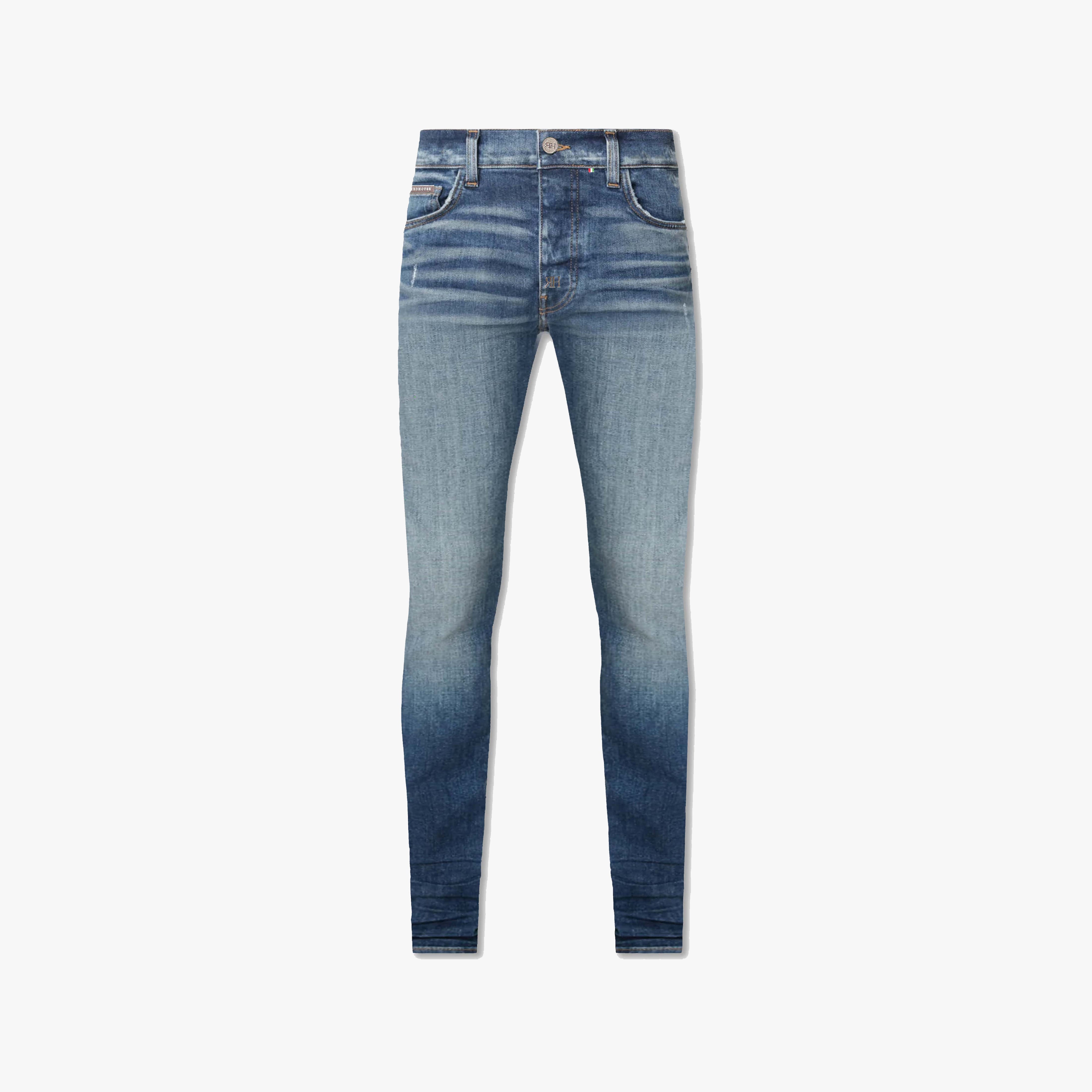 ЯH BASIC BLUE SLIM DENIM