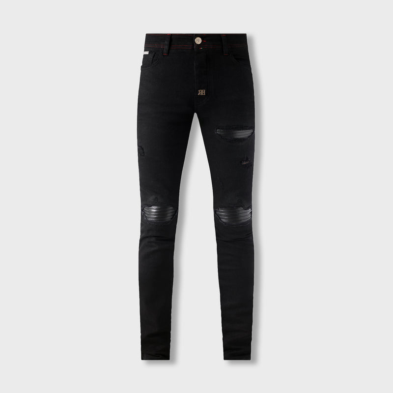 RH LEATHERH | DARK BLACK